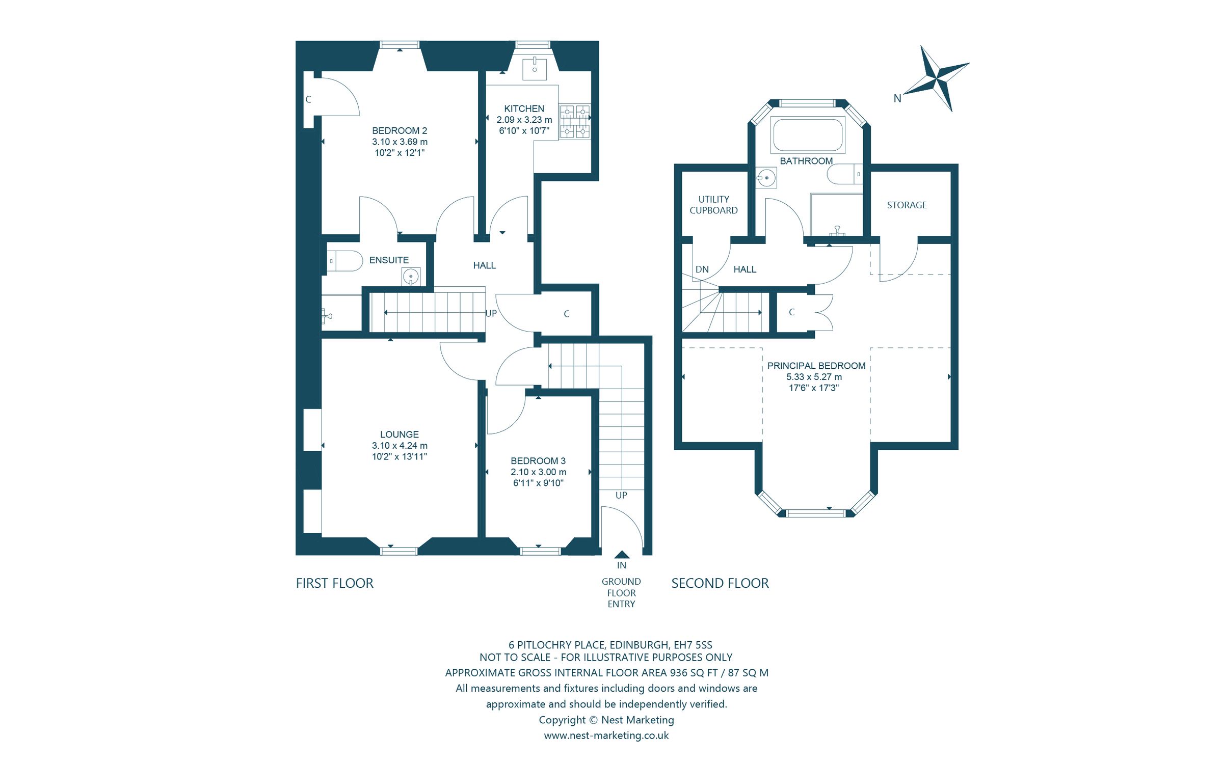 3 bed flat for sale in 6 Pitlochry Place, Abbeyhill, Edinburgh EH7 Zoopla