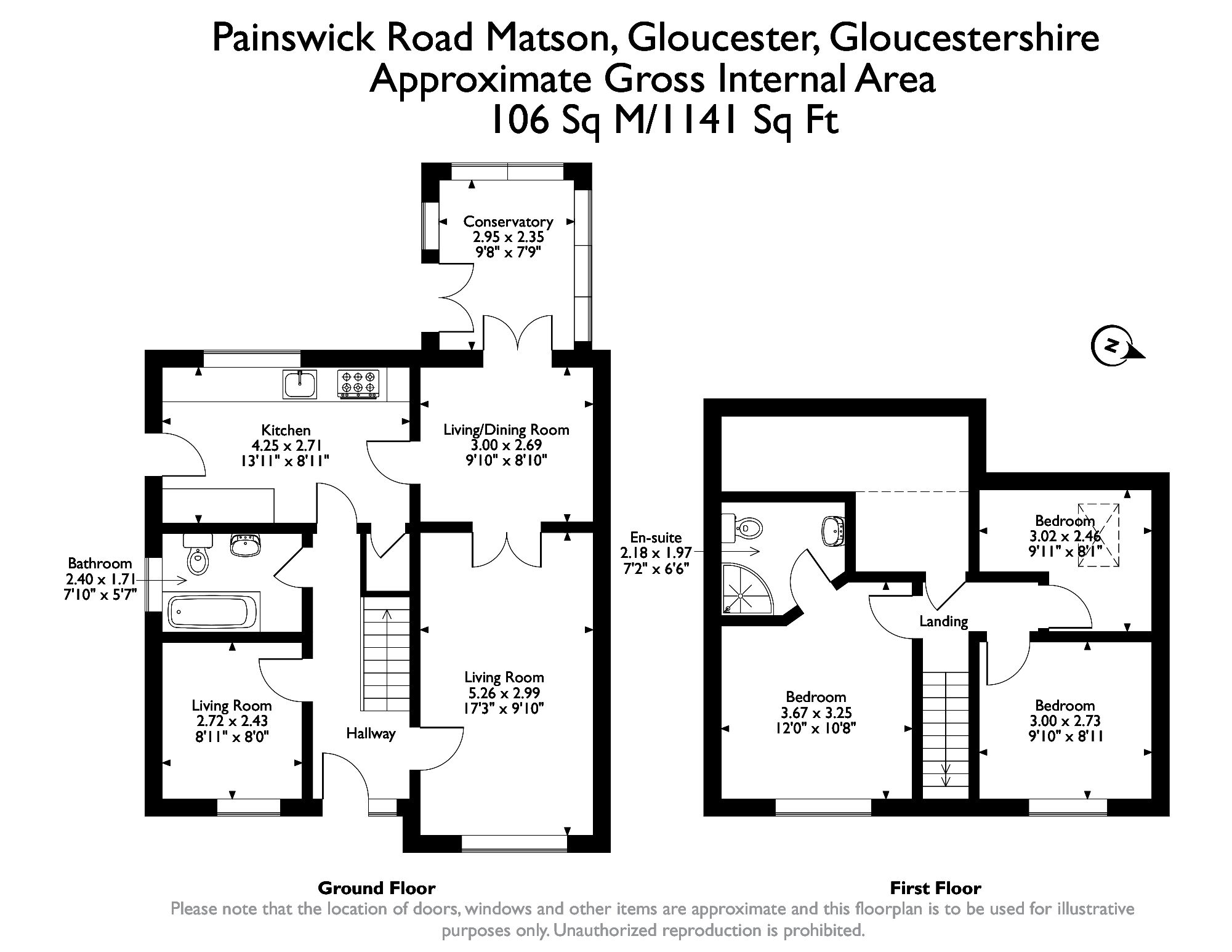 3 bed semidetached house for sale in Painswick Road, Matson