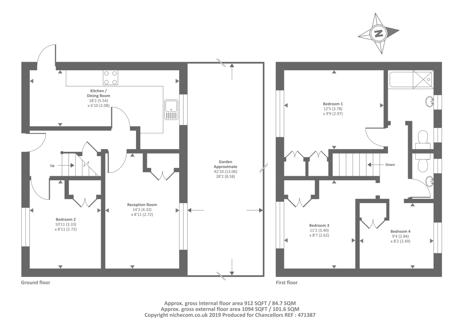 5 bed semidetached house to rent in Warren Crescent, HMO Ready 5