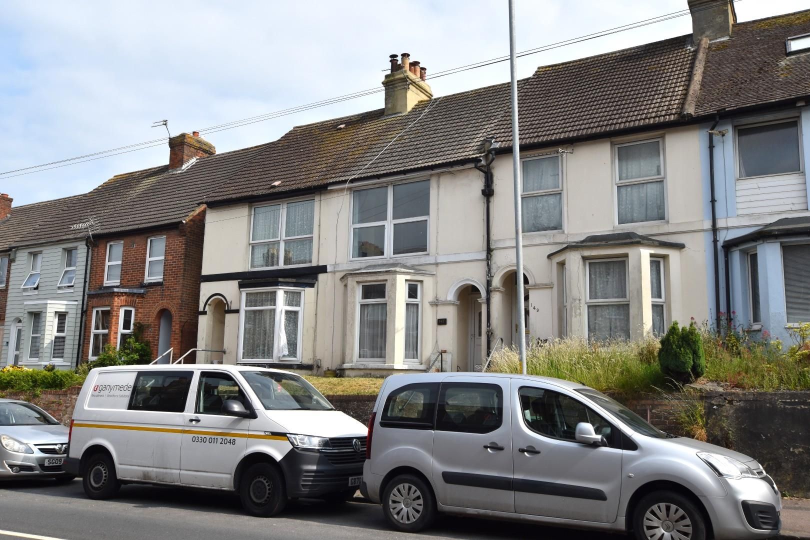 2 bed terraced house for sale in Cheriton High Street, Folkestone CT19