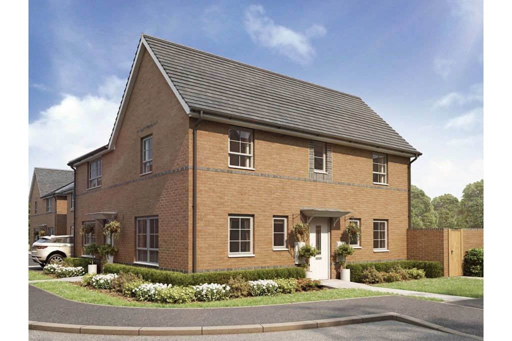 New home, 3 bed semidetached house for sale in "Elmsgate" at Lydiate