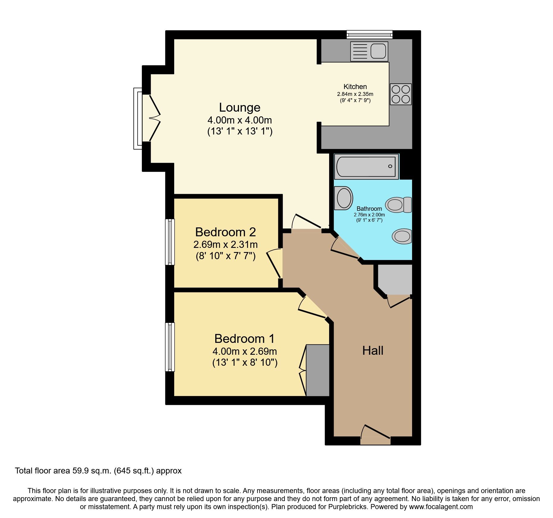 2 bed flat for sale in 1 Arran Marches, Musselburgh EH21 Zoopla