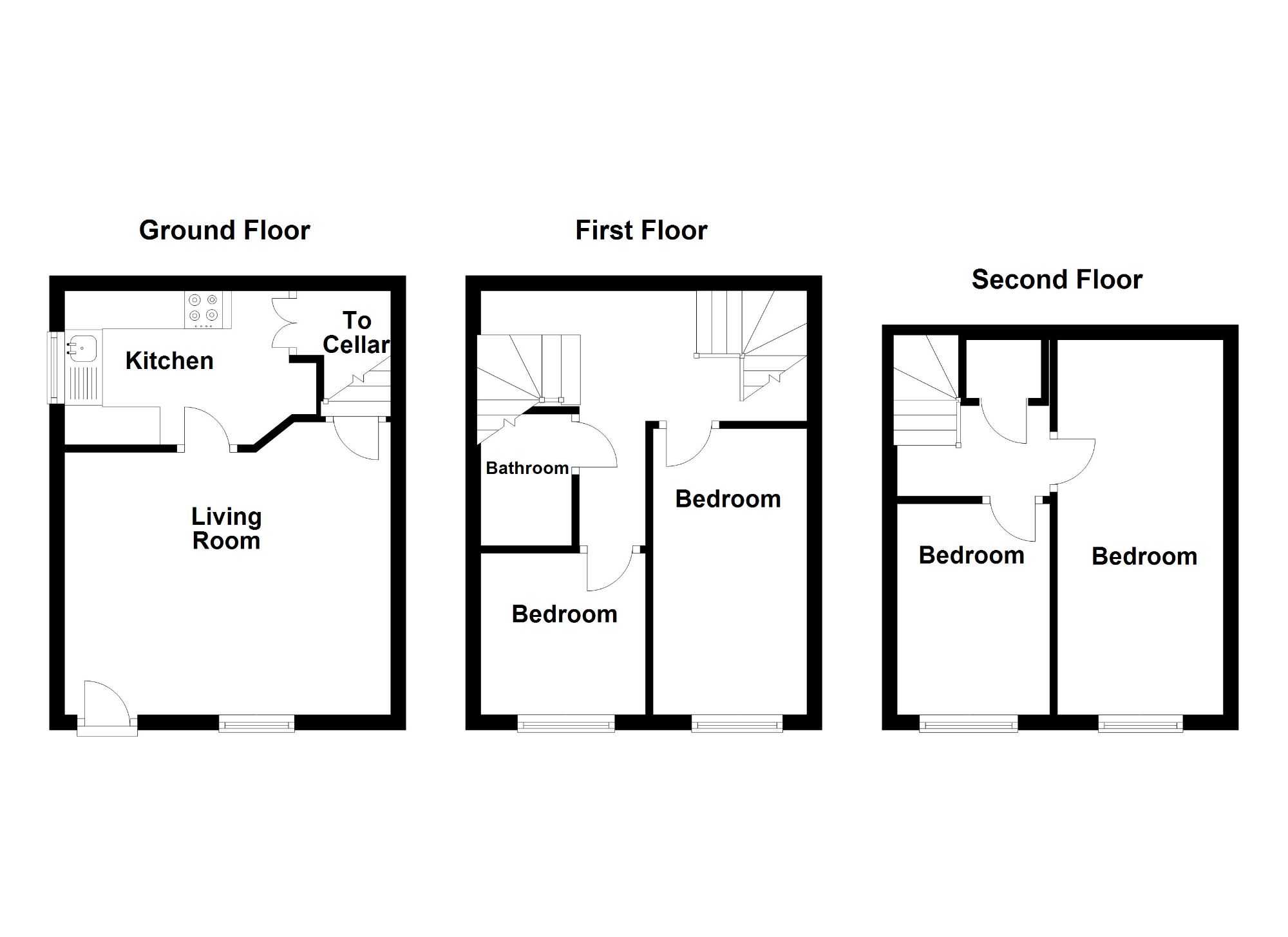 4 bed terraced house for sale in Hollings Road, Manningham, Bradford