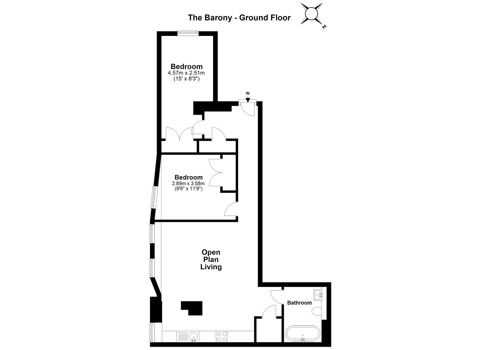 2 bed flat to rent in The Barony, Windmill Road, Kirkcaldy KY1 Zoopla