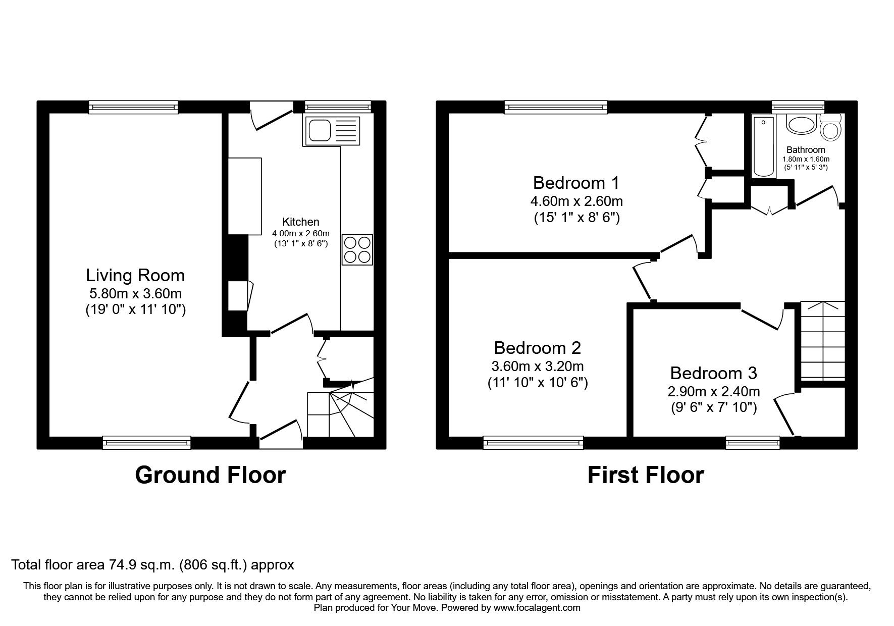 3 bed terraced house for sale in Bilsland Road, Glenrothes, Fife KY6