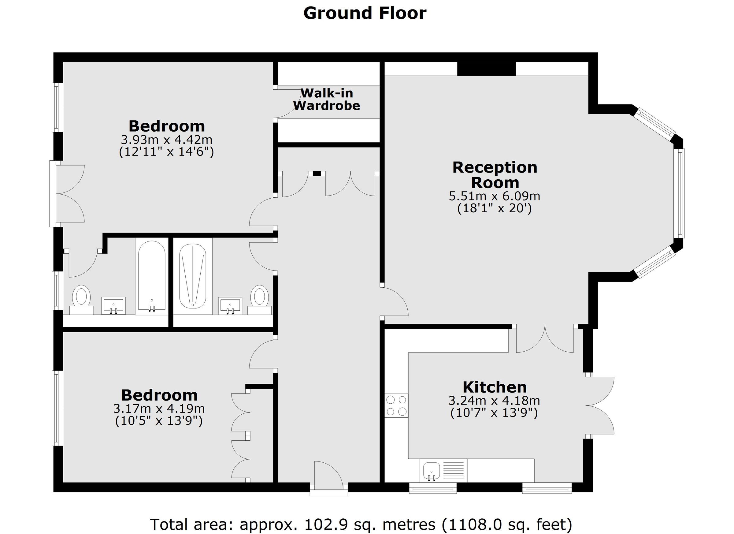2 bed flat to rent in The Grange, Wimbledon SW19 Zoopla