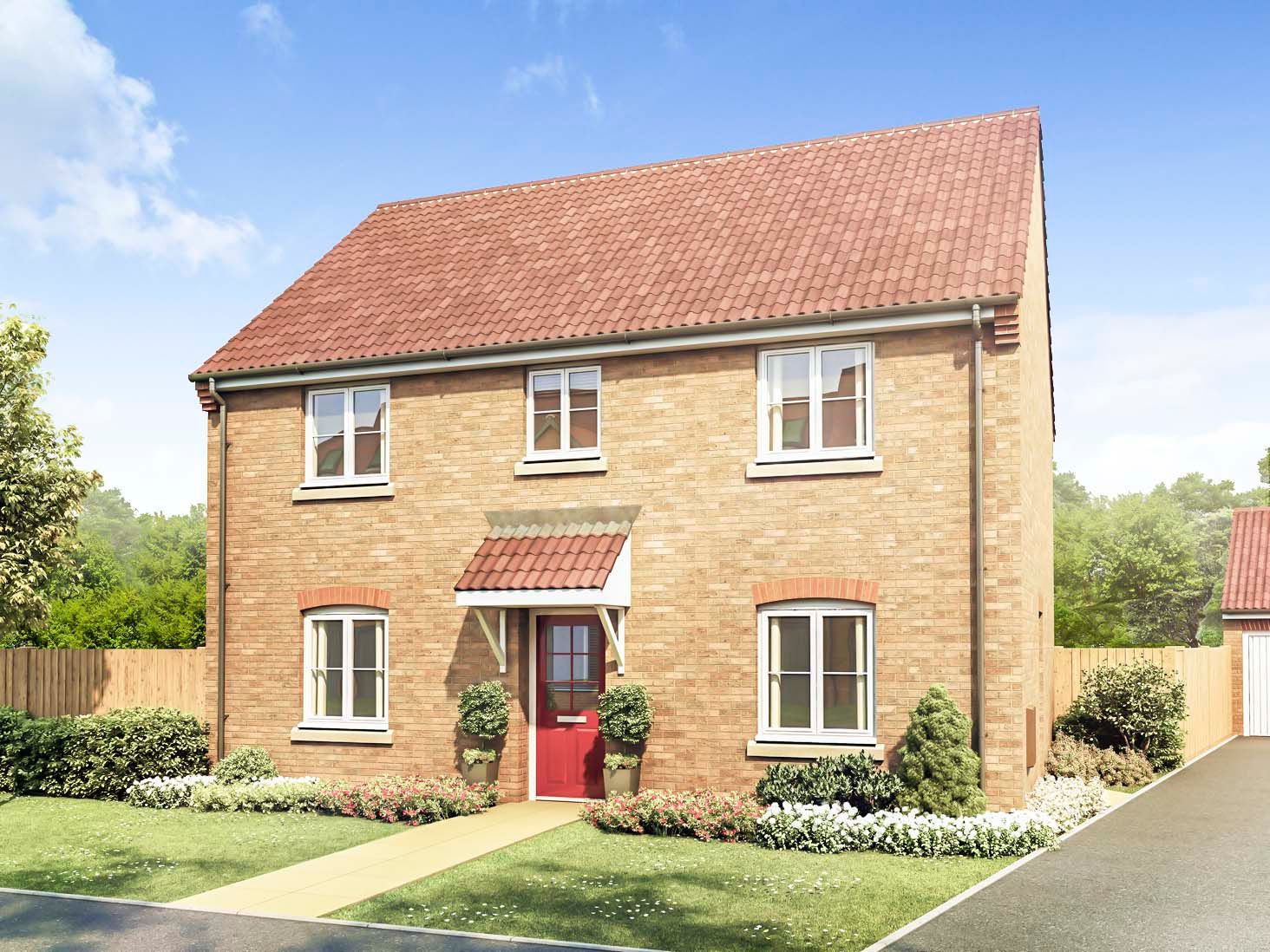 New home, 4 bed detached house for sale in Windermere Drive, Corby NN18