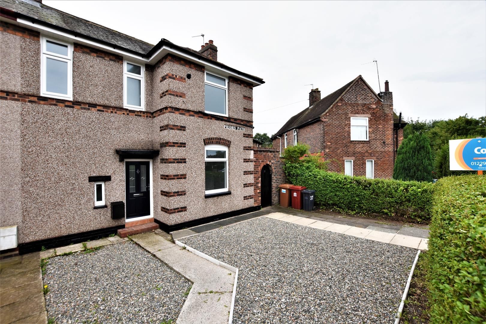 2 bed semidetached house for sale in Priors Path, BarrowInFurness