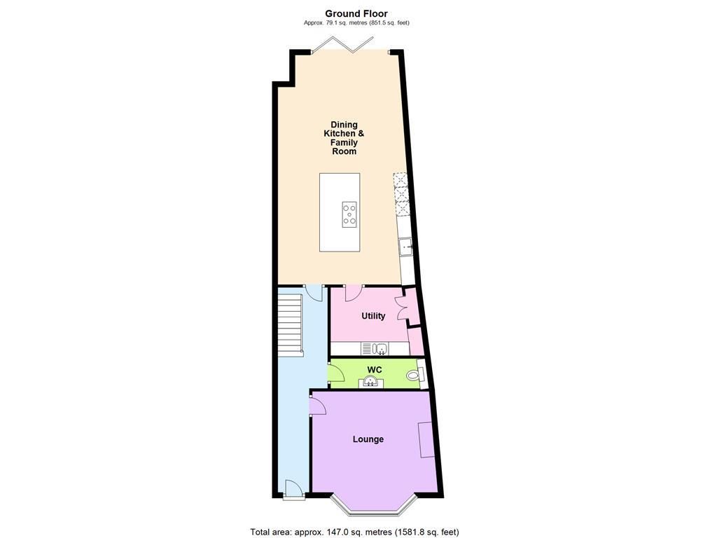 3 bed end terrace house to rent in Knutsford Road, Grappenhall