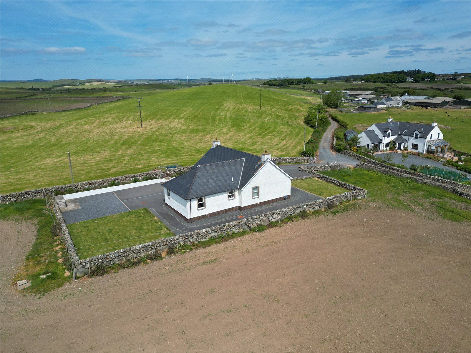 3 bed bungalow for sale in Challochmun Farm, Glenluce, Newton Stewart
