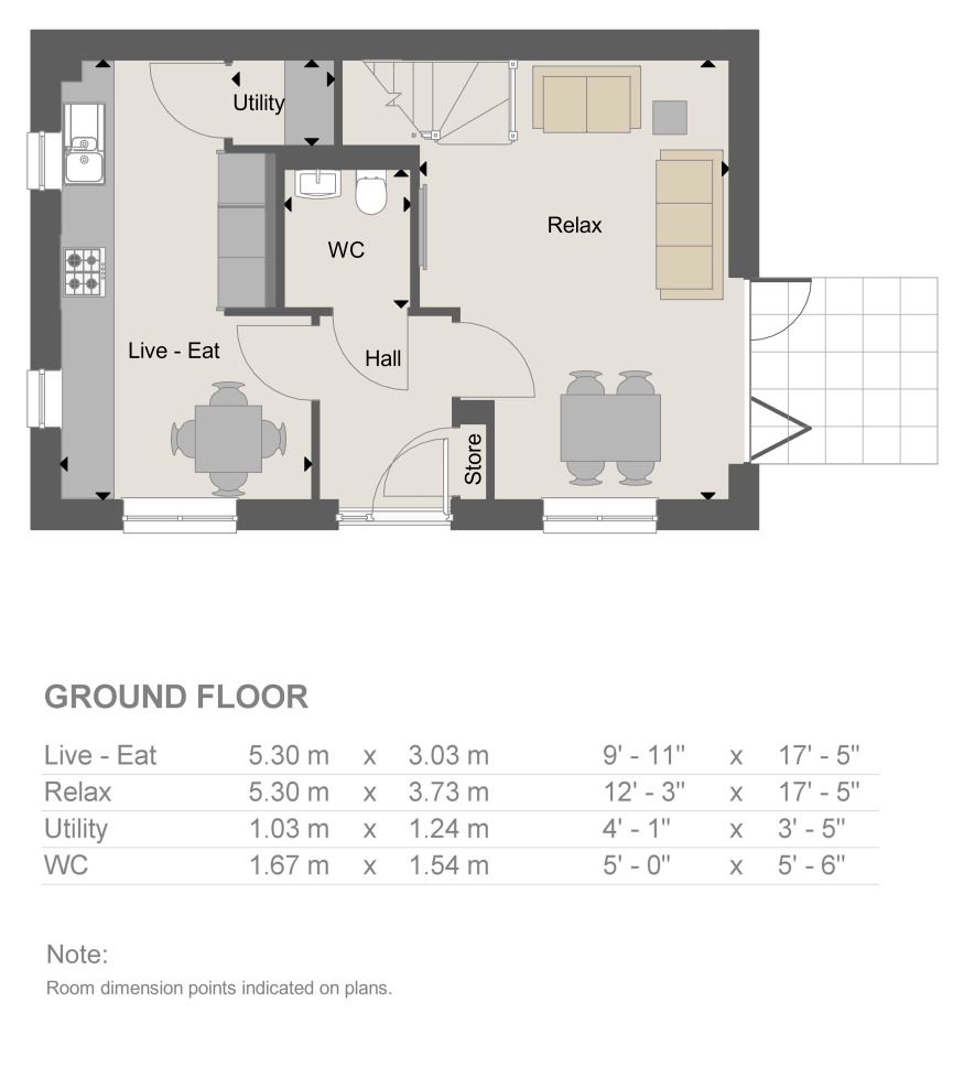 New home, 3 bed detached house for sale in Castletown Way, Riverside