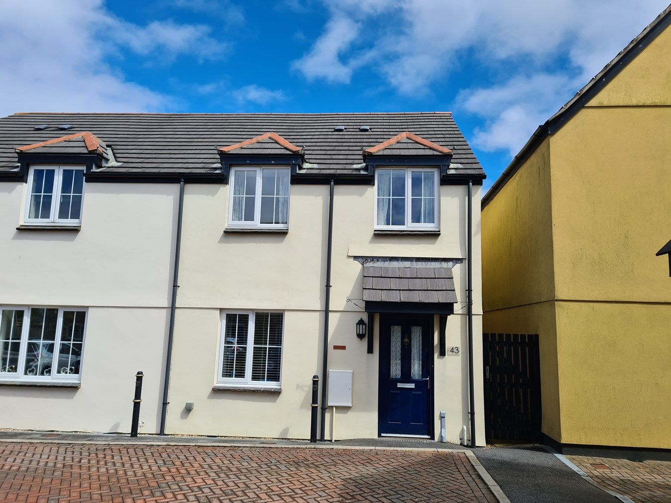 3 bed semidetached house for sale in Truthan View, Trispen, Truro TR4
