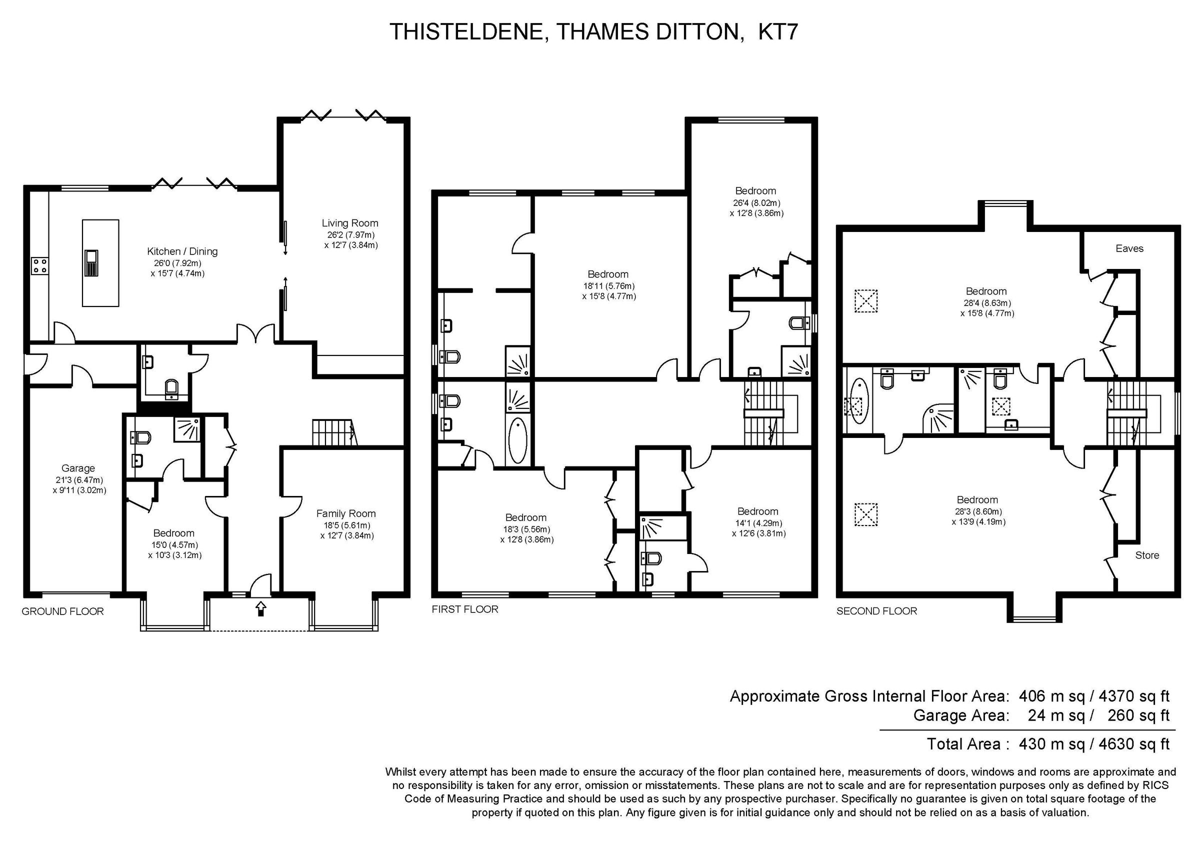 7 bed detached house for sale in Thistledene, Thames Ditton KT7 Zoopla