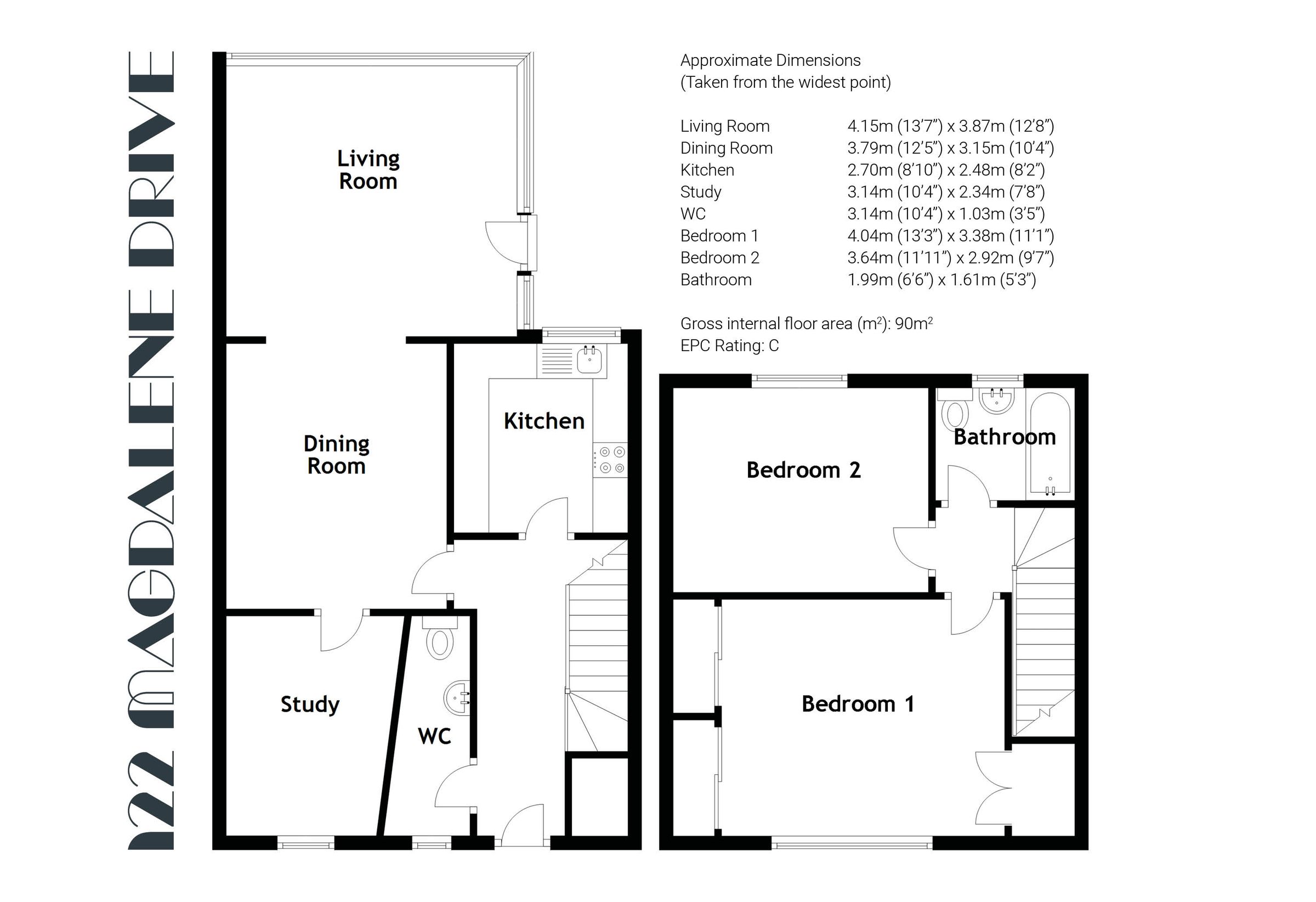 2 bed end terrace house for sale in Magdalene Drive, Brunstane