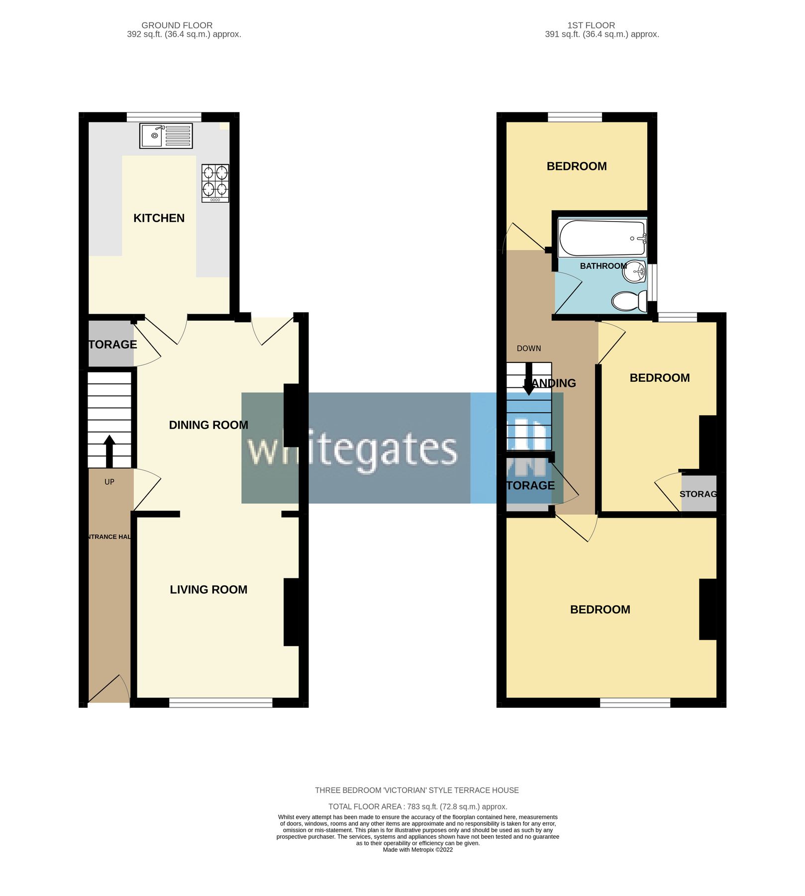 3 bed town house for sale in Doncaster Road, South Elmsall, Pontefract