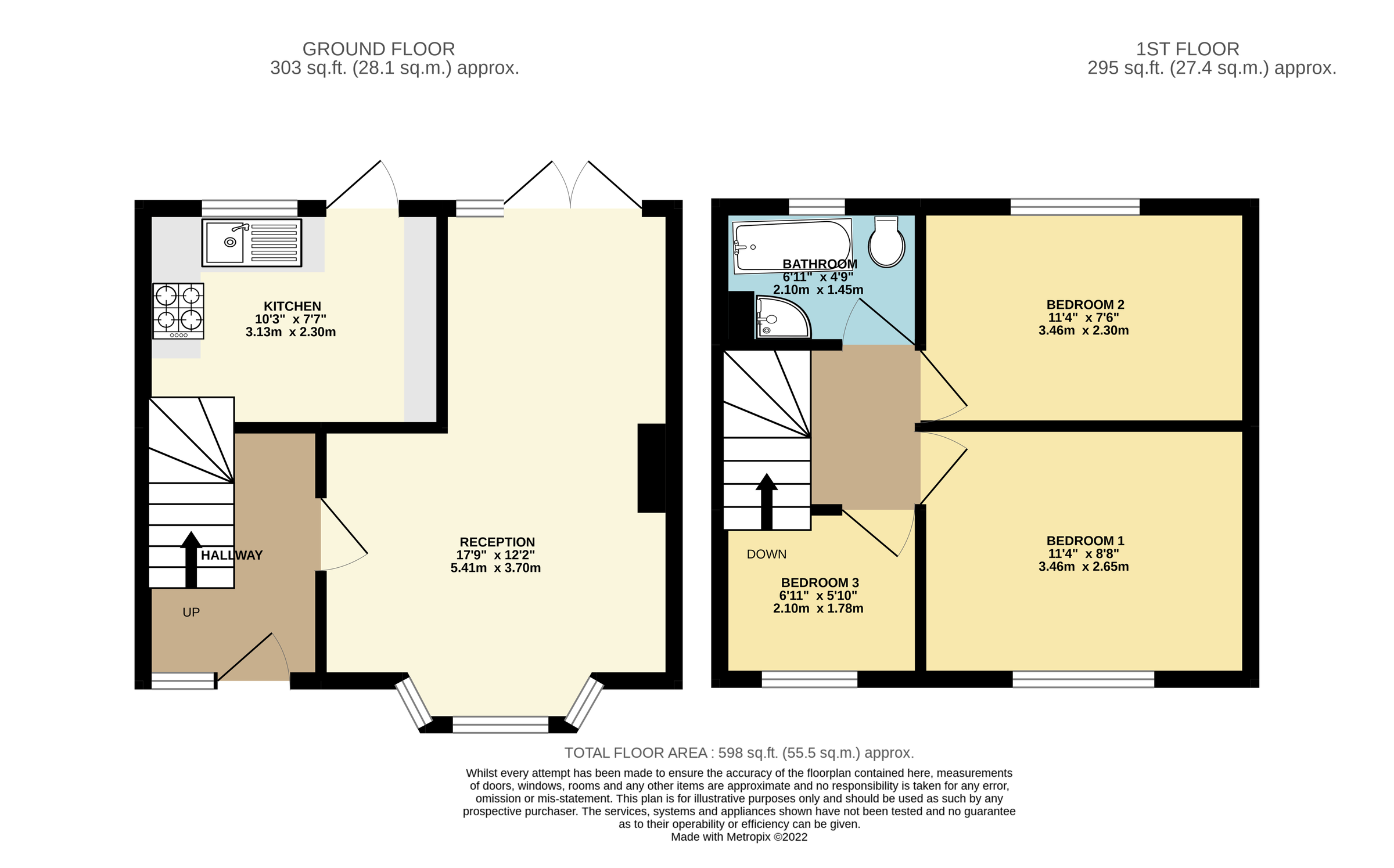3 bed terraced house for sale in St Williams Way, Rochester, Kent ME1