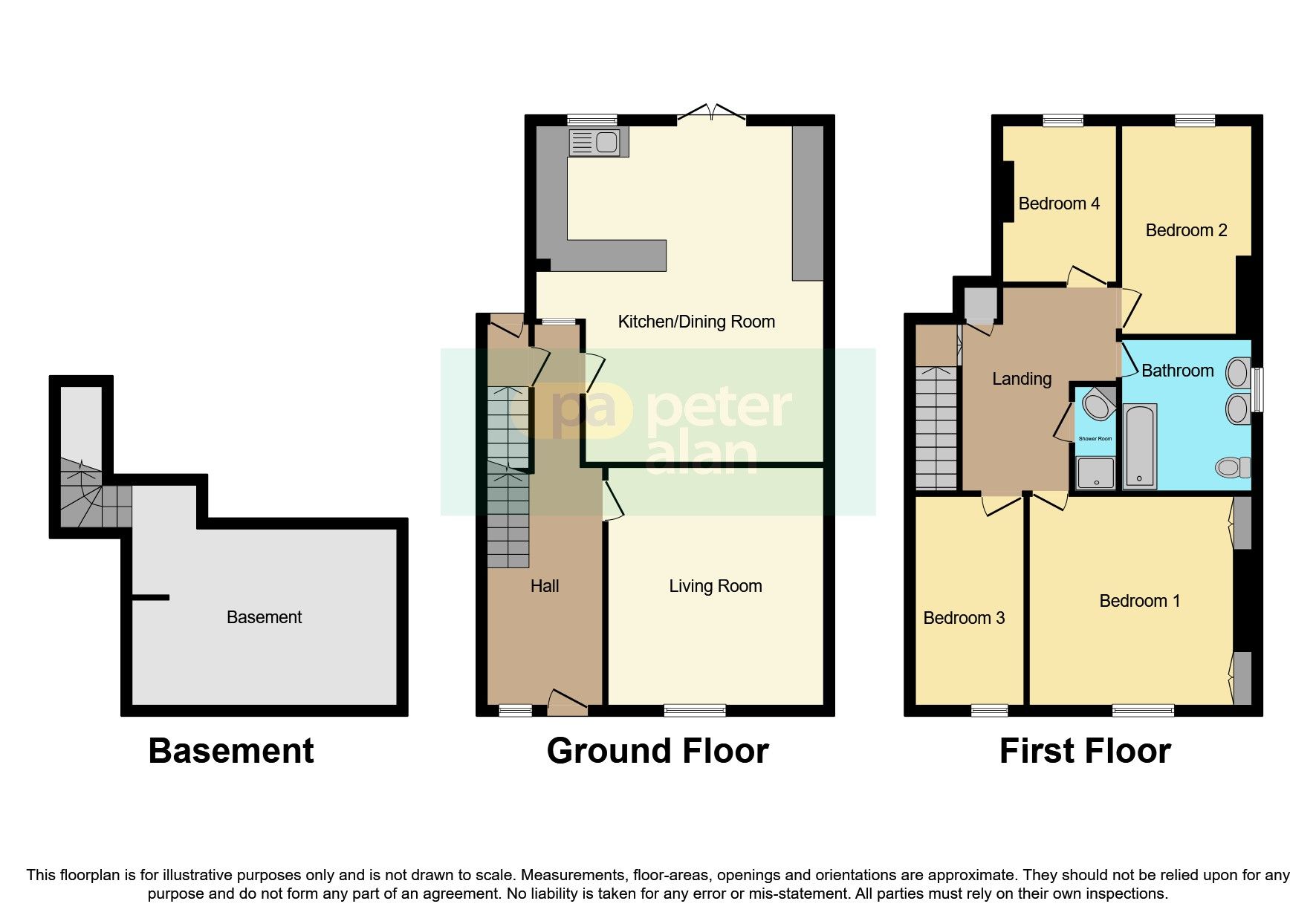 4 bed terraced house for sale in High Street, Ogmore Vale, Bridgend