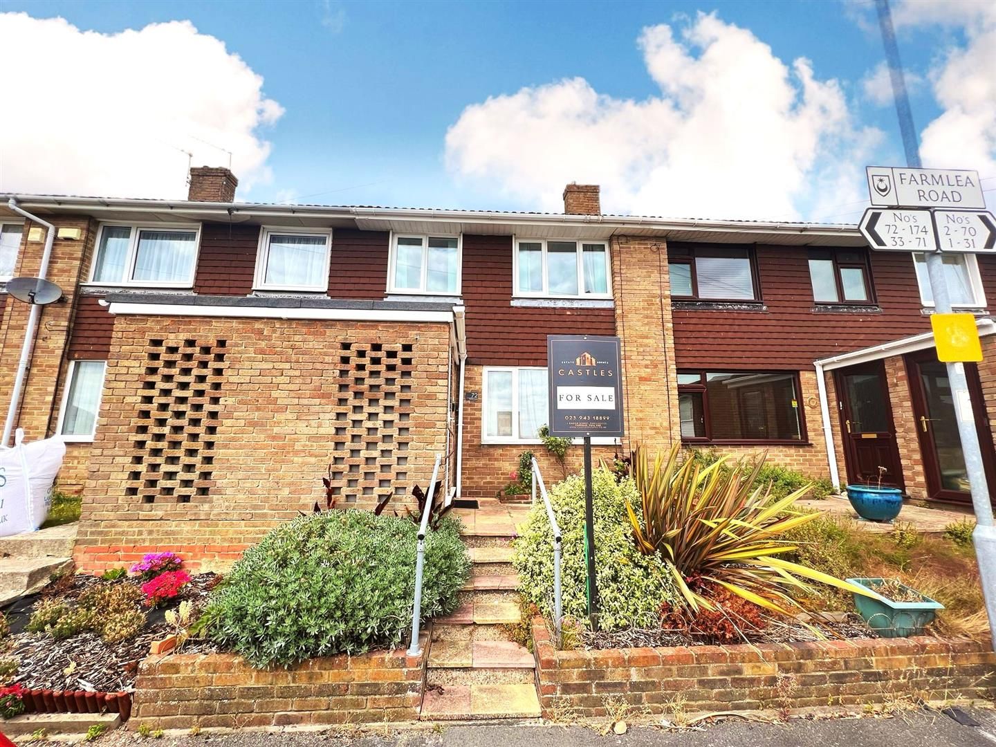 3 bed terraced house for sale in Farmlea Road, Cosham, Portsmouth PO6