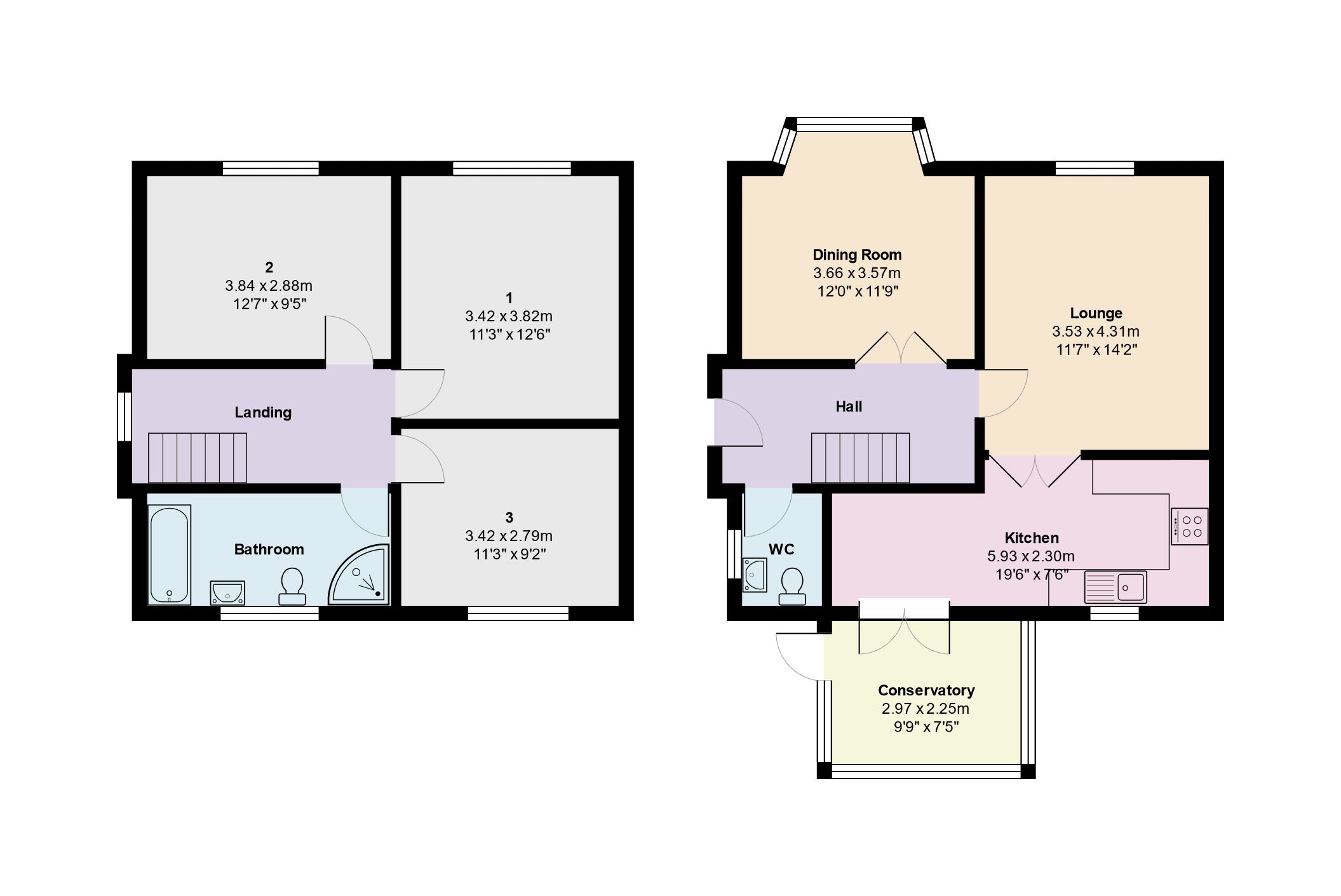3 bed semidetached house for sale in Westwood Crescent, Eccles