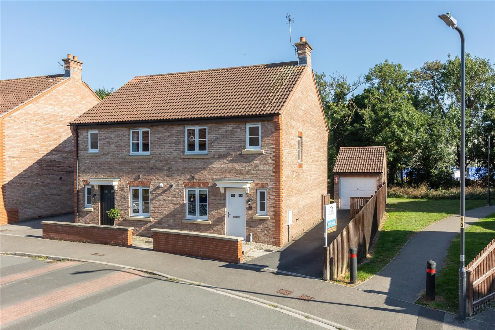 3 bed semidetached house for sale in Fletton Road, Norton, Malton YO17