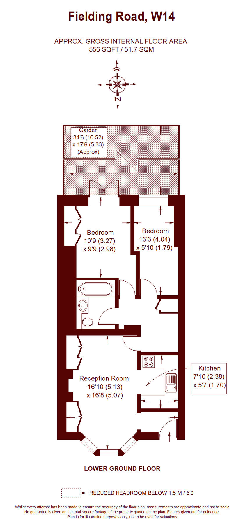 2 bed flat for sale in Fielding Road, London W14 Zoopla