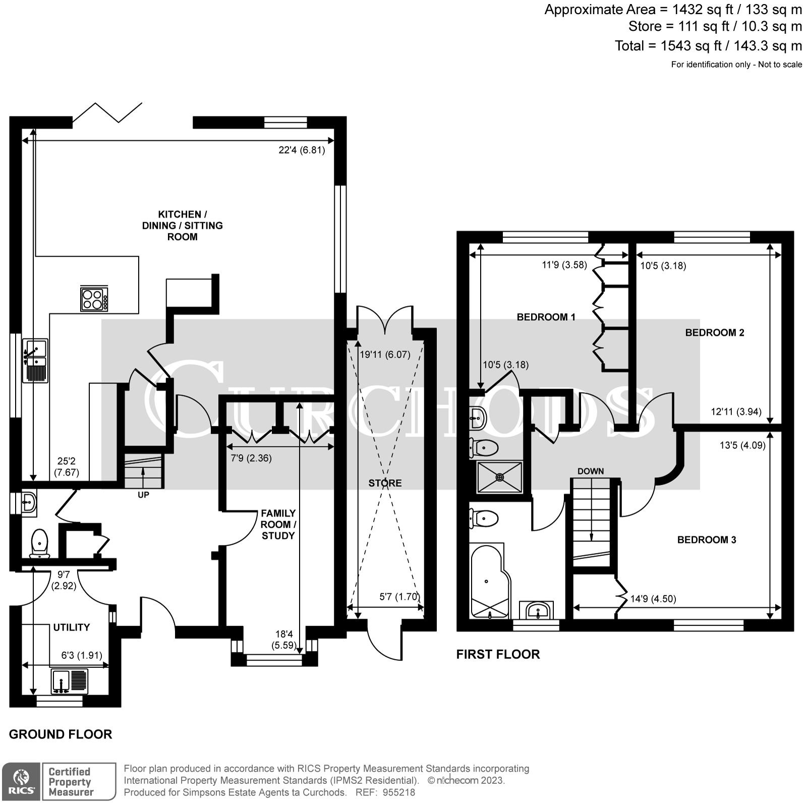 3 bed detached house for sale in Manor Road, Send Marsh, Woking GU23
