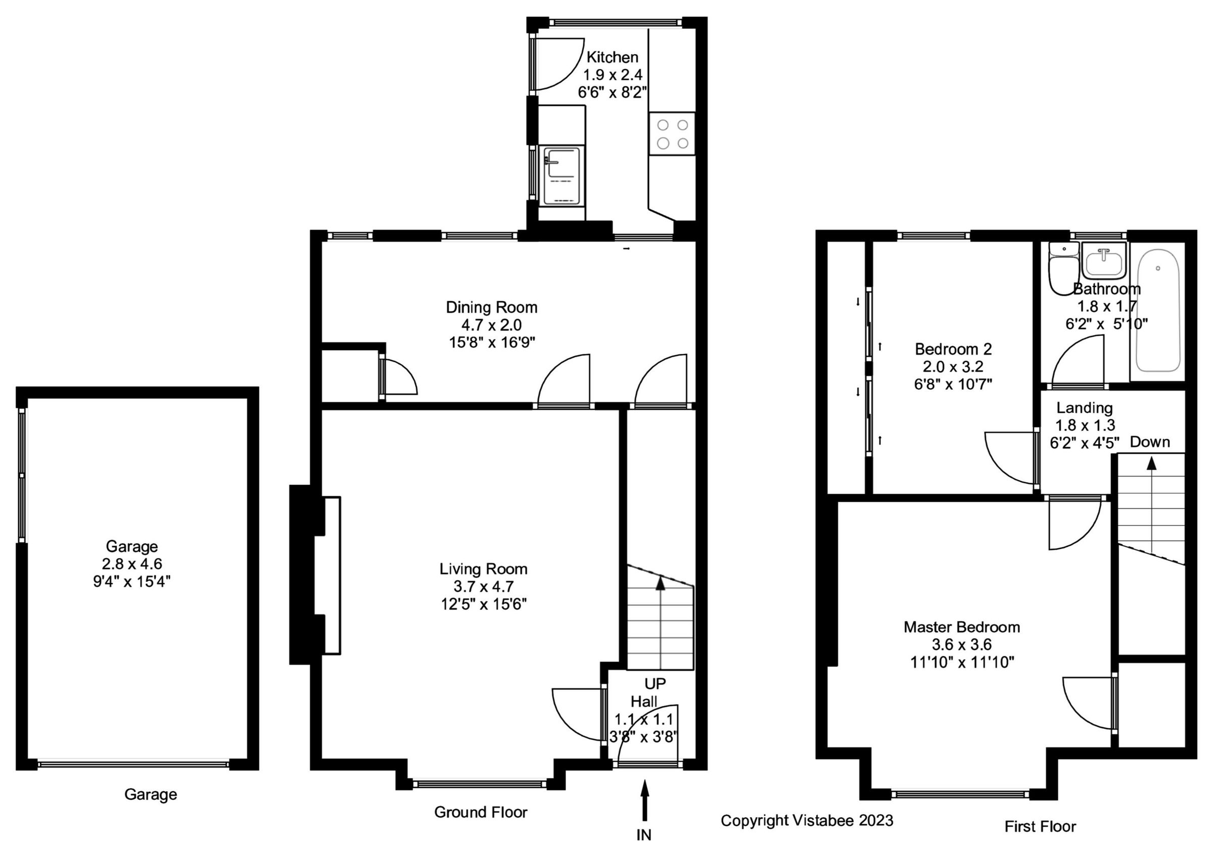 2 bed end terrace house for sale in Kenmure Gardens,