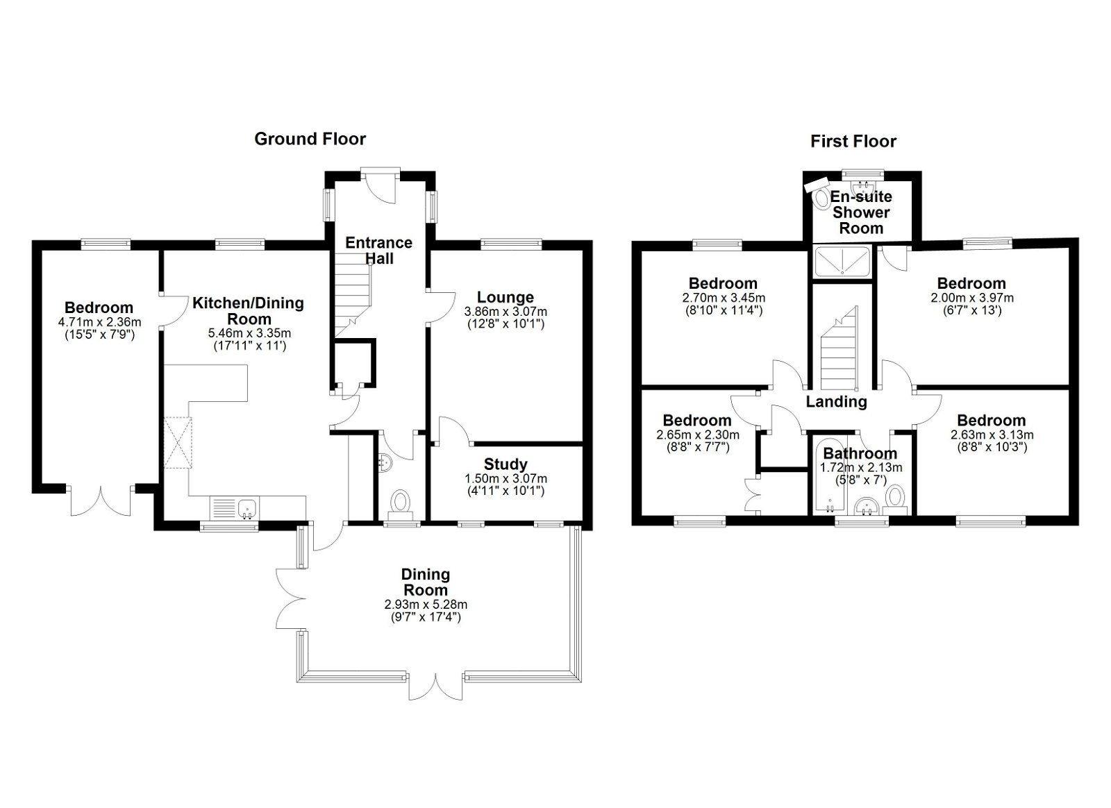 4 bed linkdetached house for sale in Quarry Bank Close, Cudworth