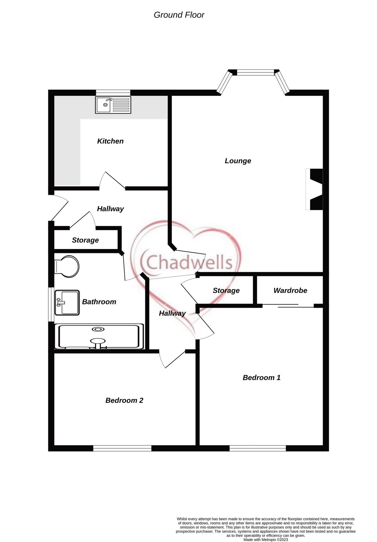 2 bed semidetached bungalow for sale in Pinewood Avenue, Edwinstowe