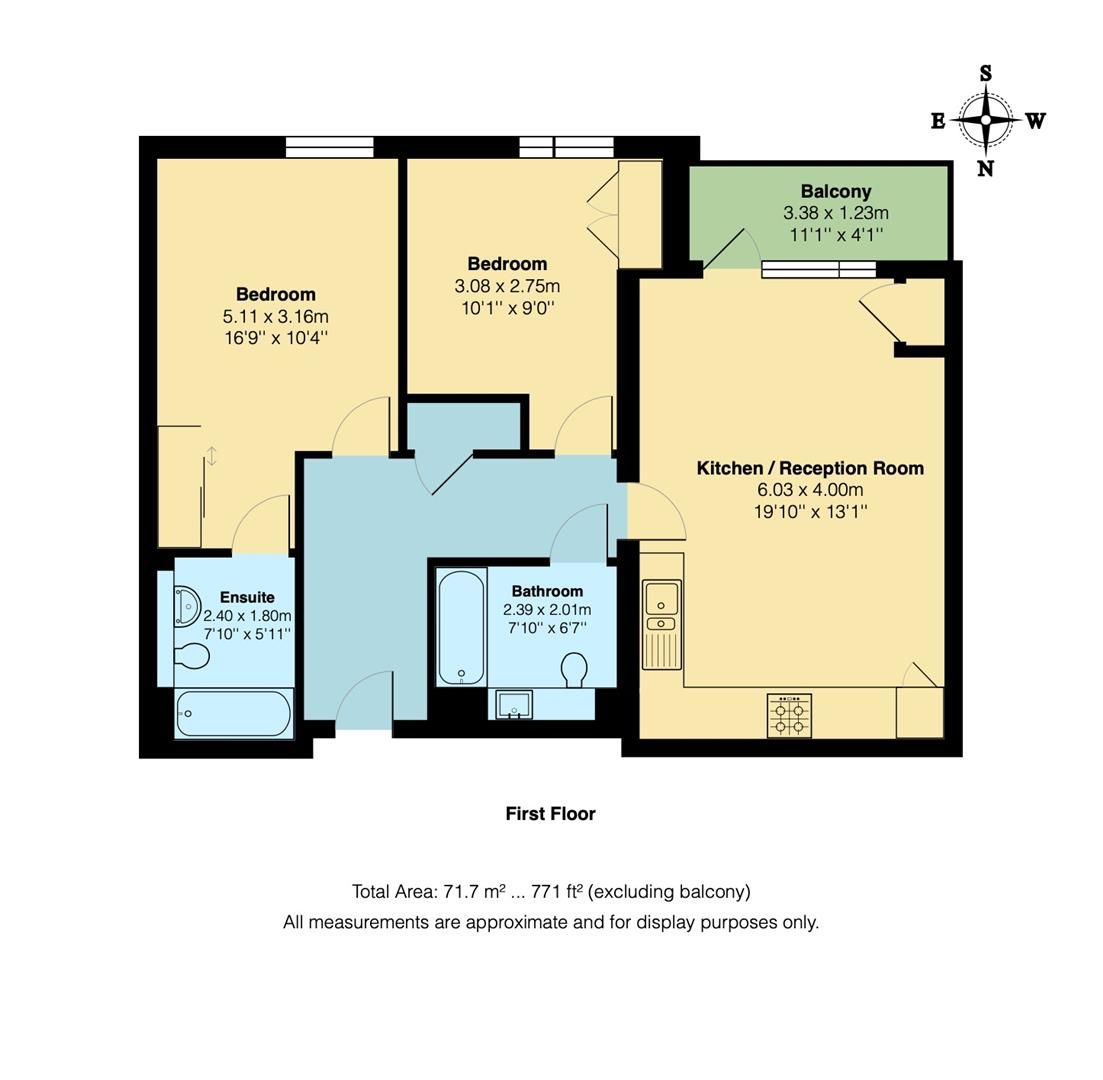 2 bed flat for sale in Leswin Road, London N16 Zoopla