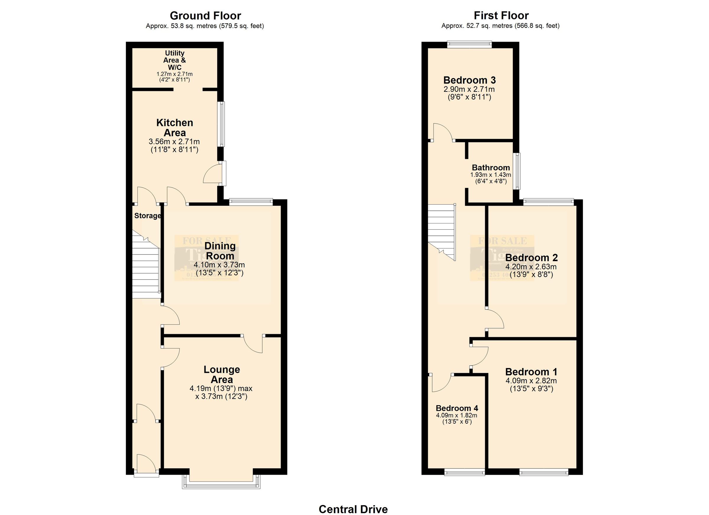 4 bed terraced house for sale in Central Drive, Blackpool FY1 Zoopla