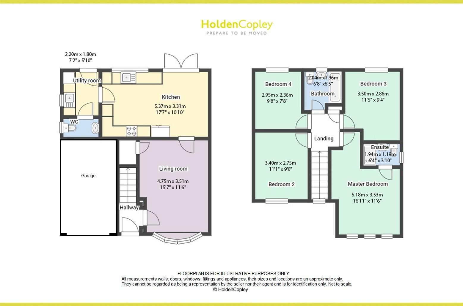 4 bed detached house for sale in Bosworth Way, Long Eaton, Derbyshire