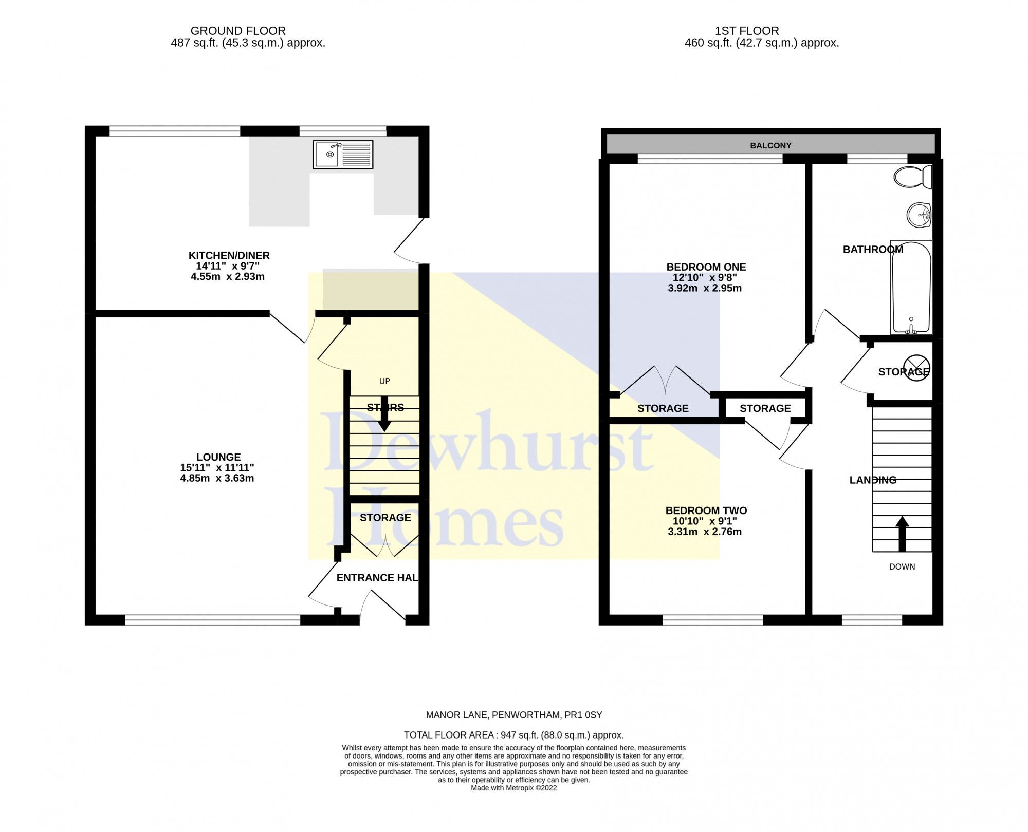 2 bed semidetached house for sale in Manor Lane, Penwortham PR1 Zoopla