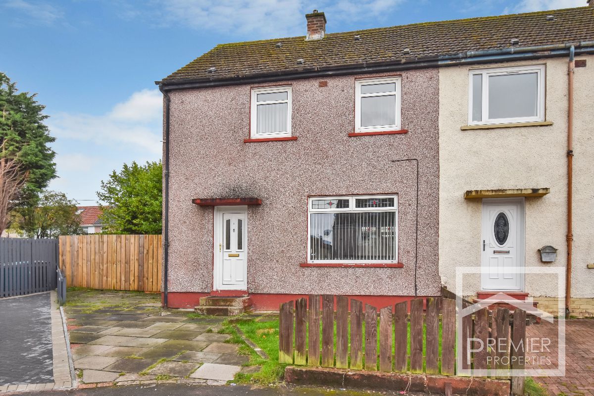2 bed end terrace house for sale in Woodside Place, Uddingston, Glasgow