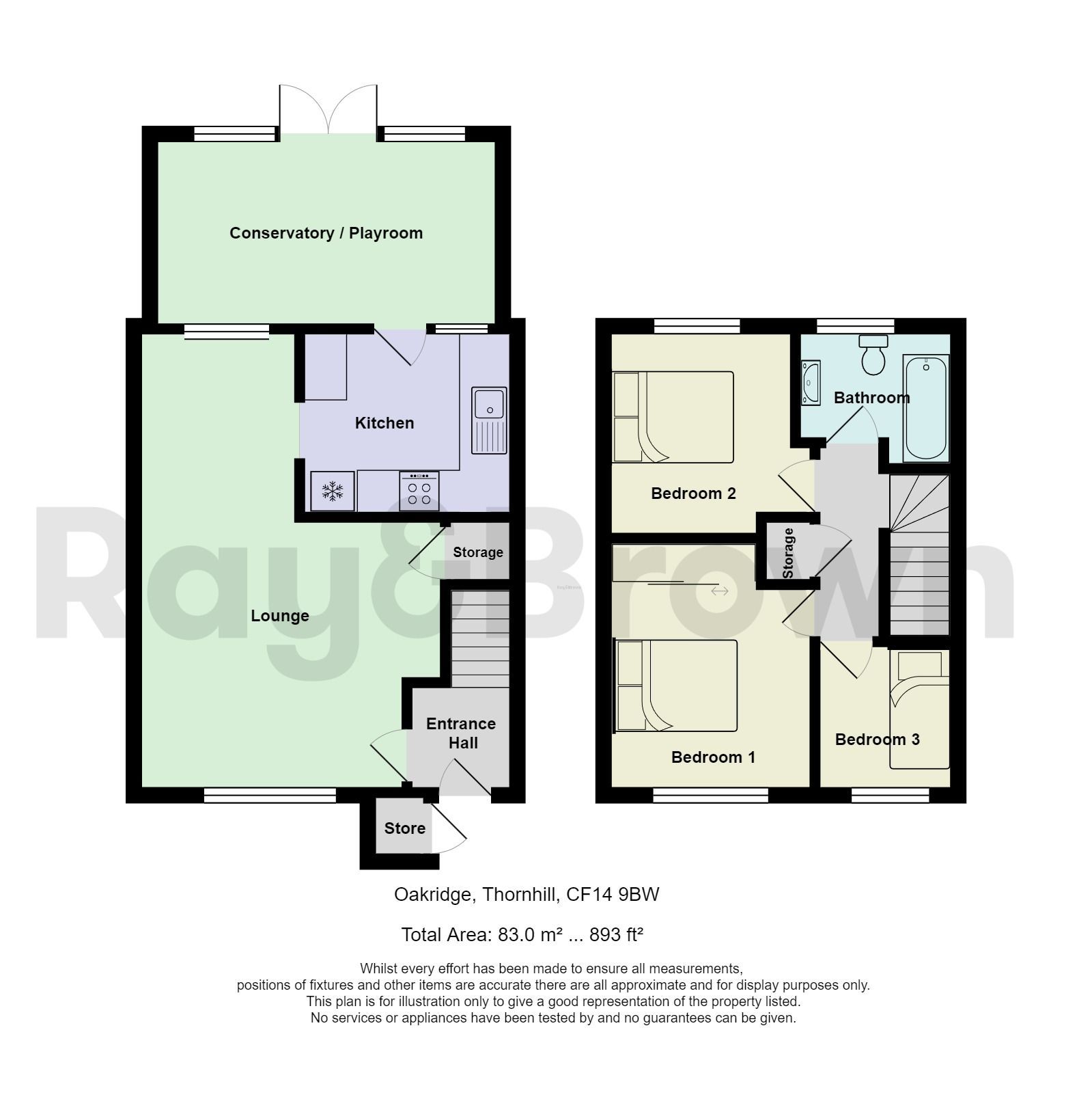 3 bed terraced house for sale in Oakridge, Thornhill, Cardiff CF14 Zoopla