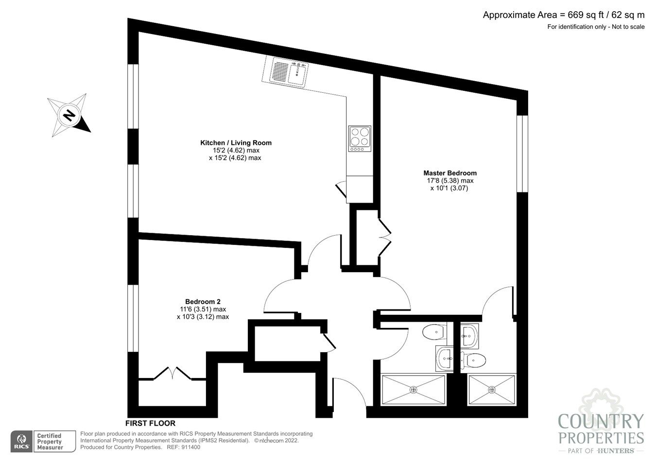 2 bed flat for sale in Coopers Yard, Hitchin SG5 Zoopla