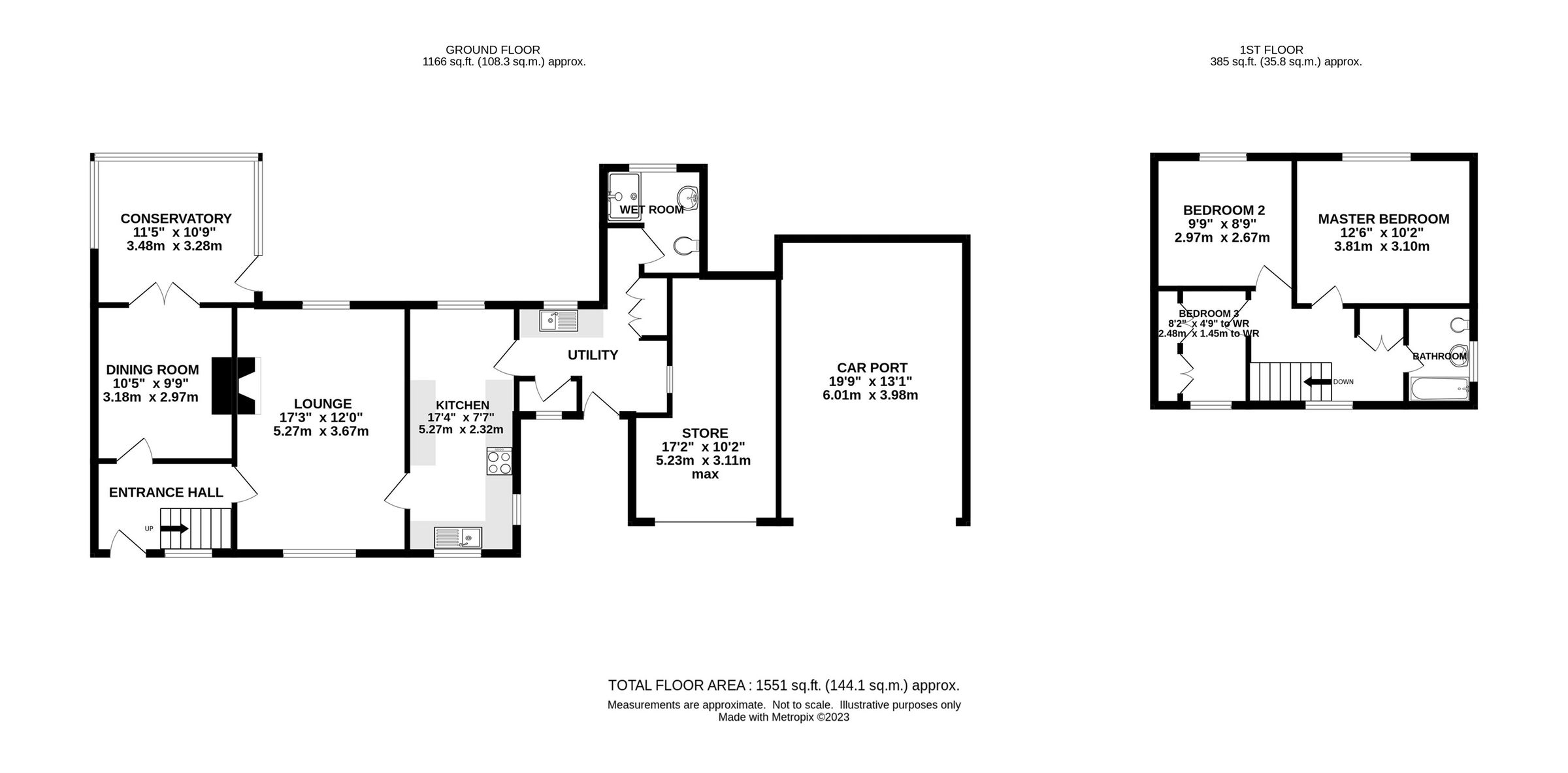 3 bed semidetached house for sale in Dunge Cottages, Prestbury Road