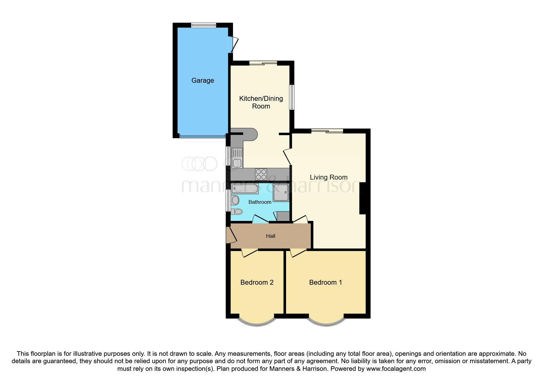 2 bed semidetached bungalow for sale in Lilac Road, Ormesby