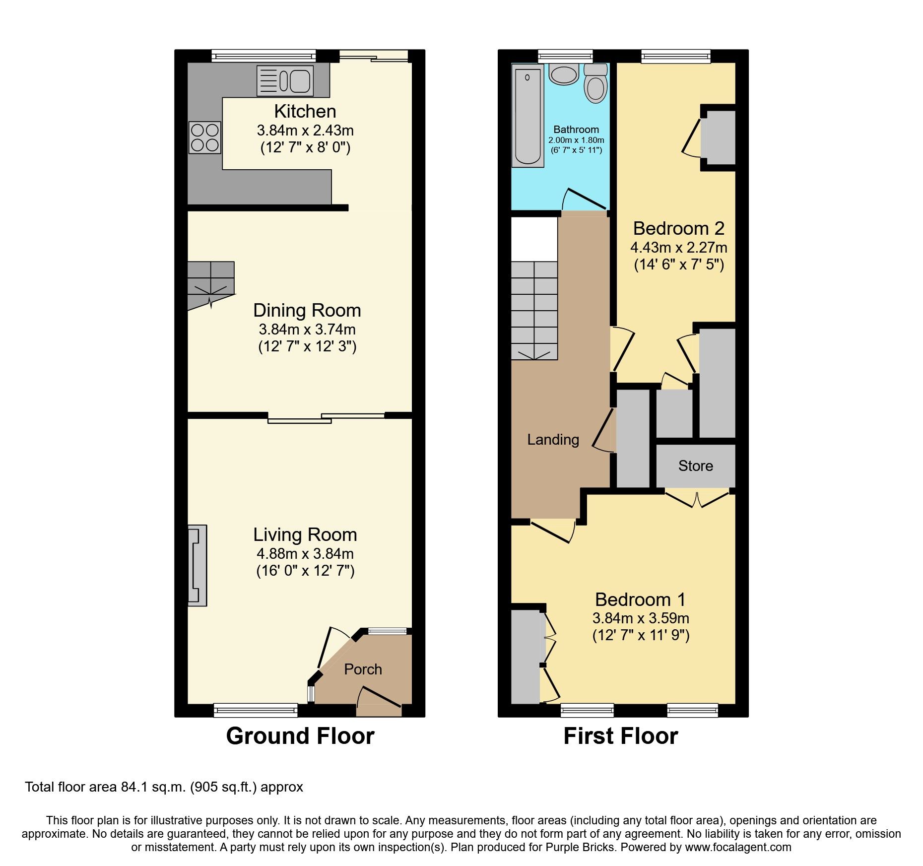 2 bed terraced house for sale in Cooper Street, Springhead, Oldham OL4