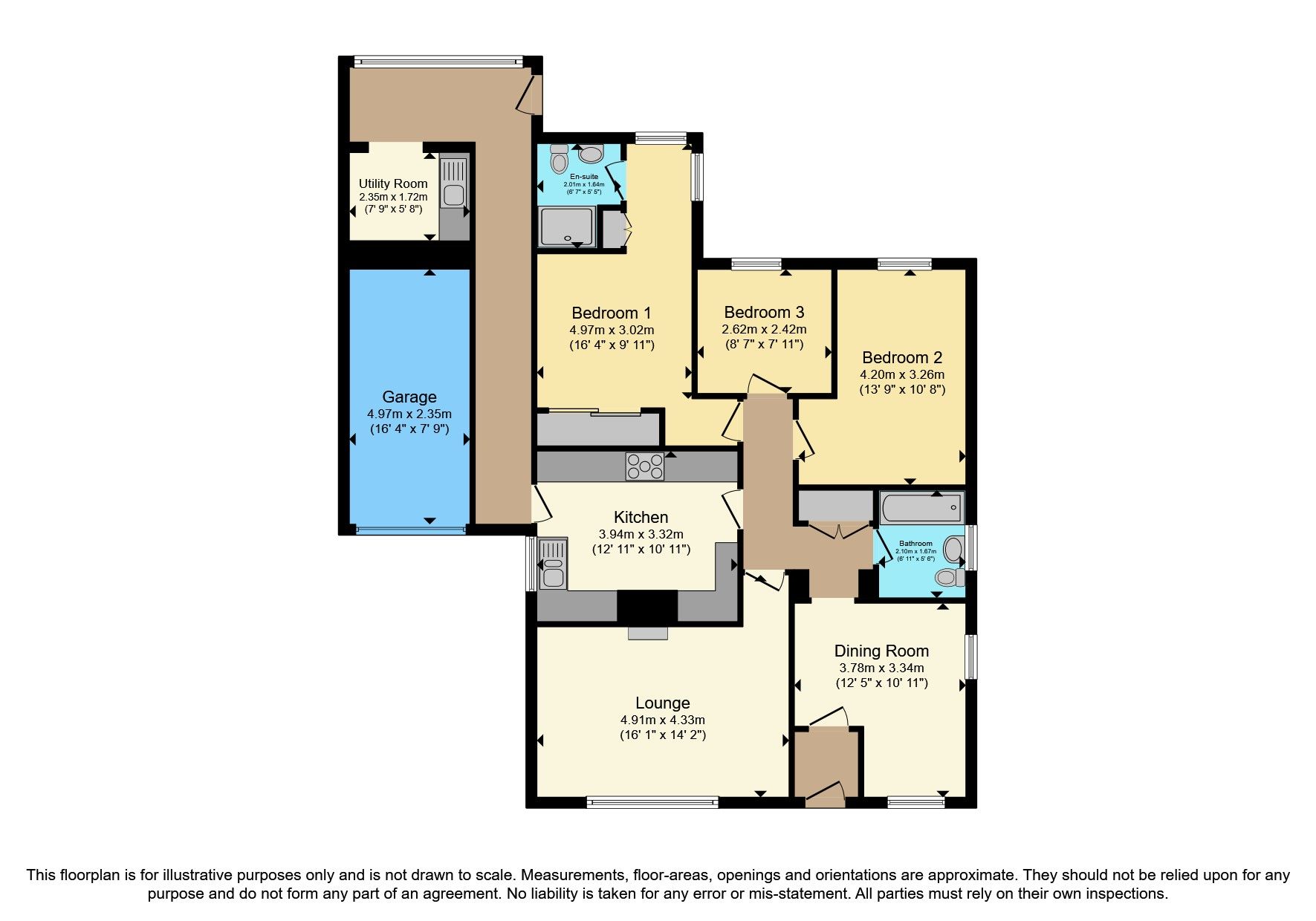 3 bed bungalow for sale in Bosvenna View, Bodmin, Cornwall, England