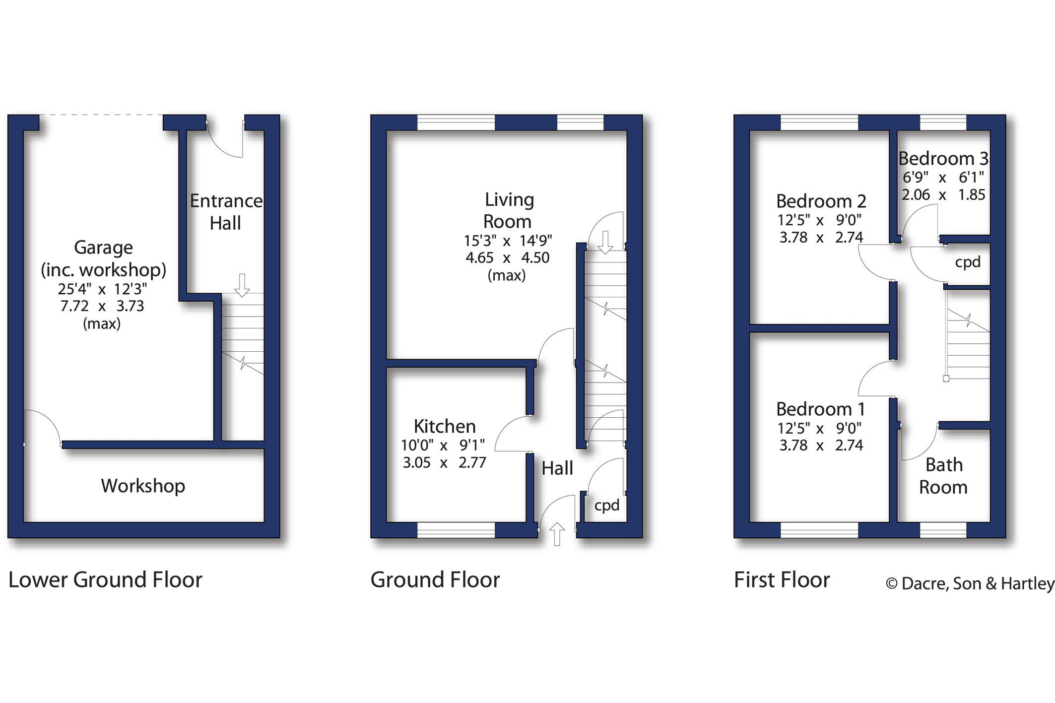 3 bed terraced house for sale in Albert Road, Morley, Leeds, West