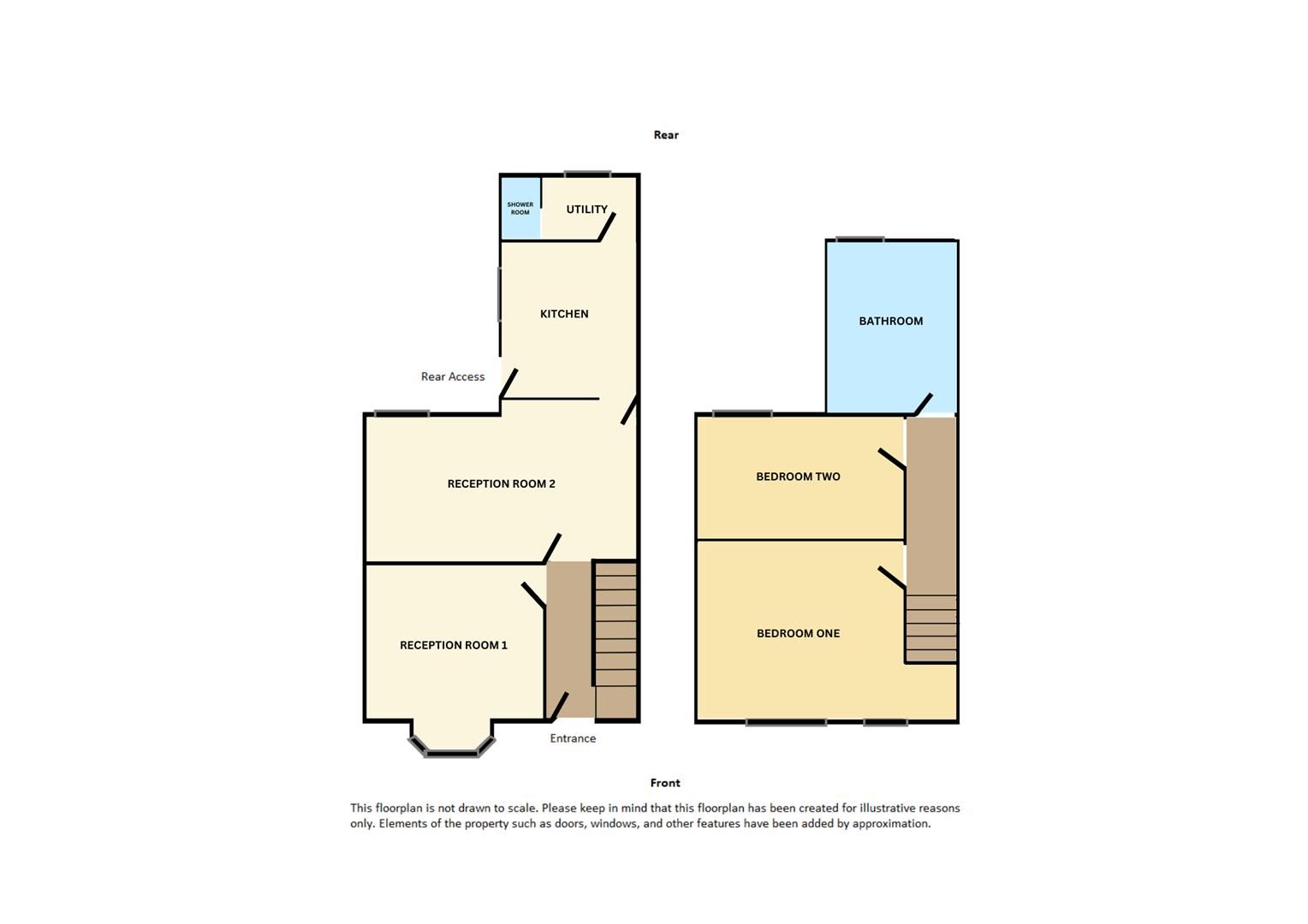 2 bed terraced house for sale in Hylton Terrace, Bedlinog, Treharris