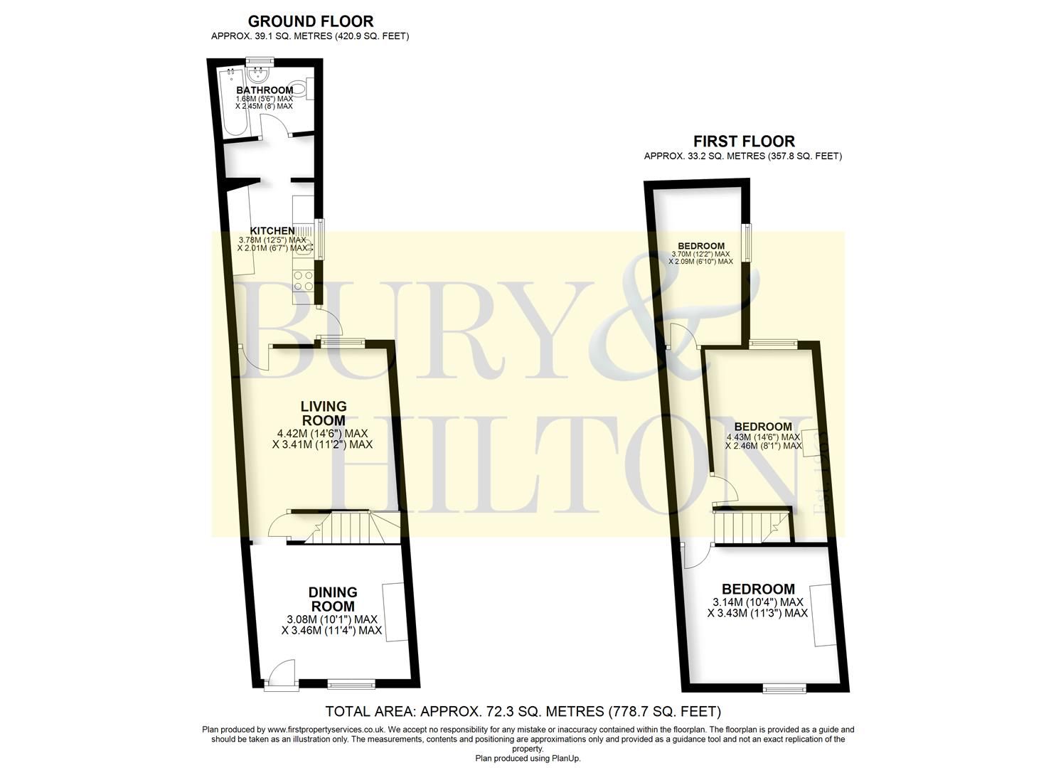 3 bed terraced house for sale in Ball Haye Green, Leek ST13 Zoopla