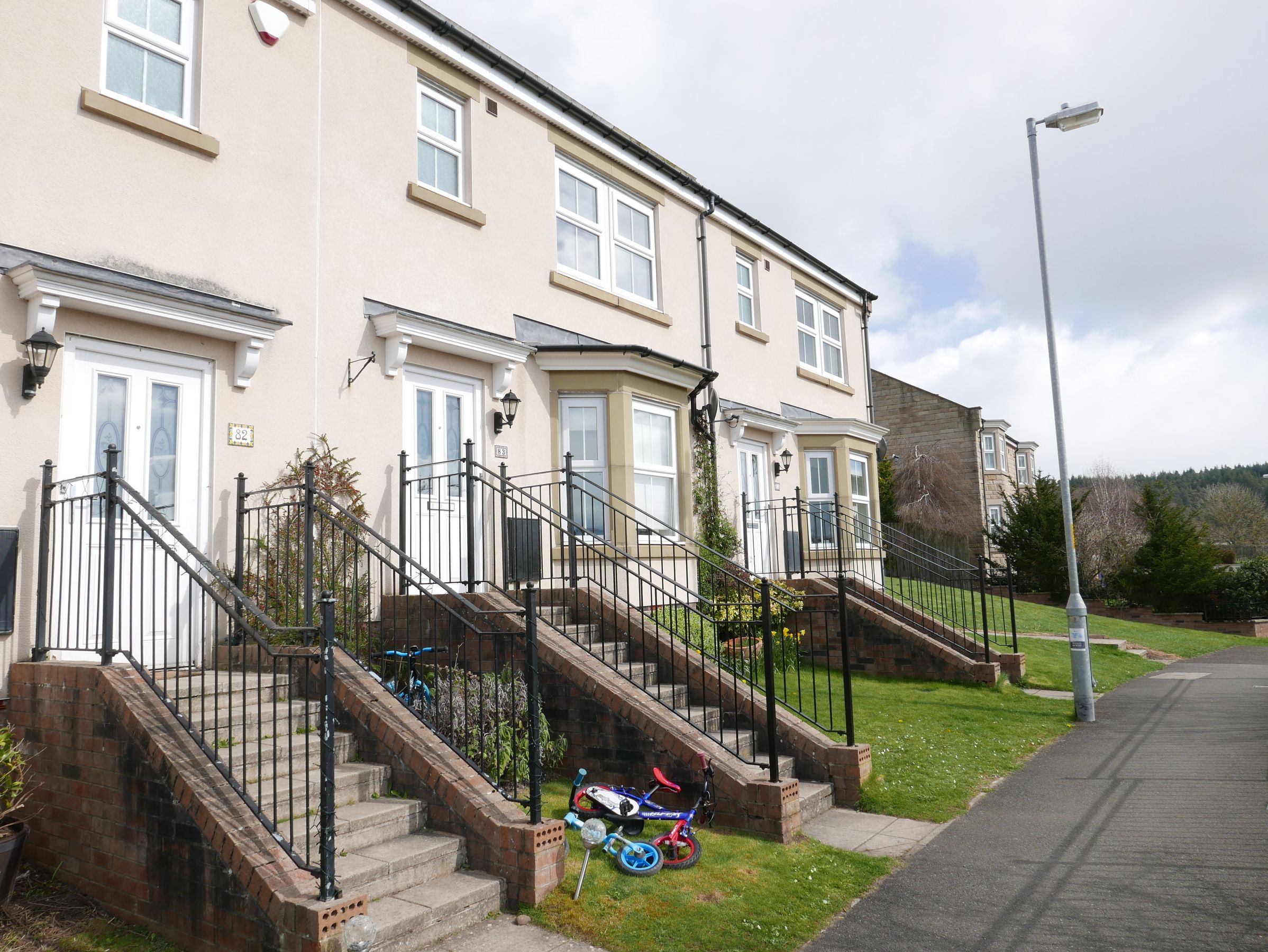 3 bed terraced house to rent in Whitton View, Rothbury, Morpeth NE65