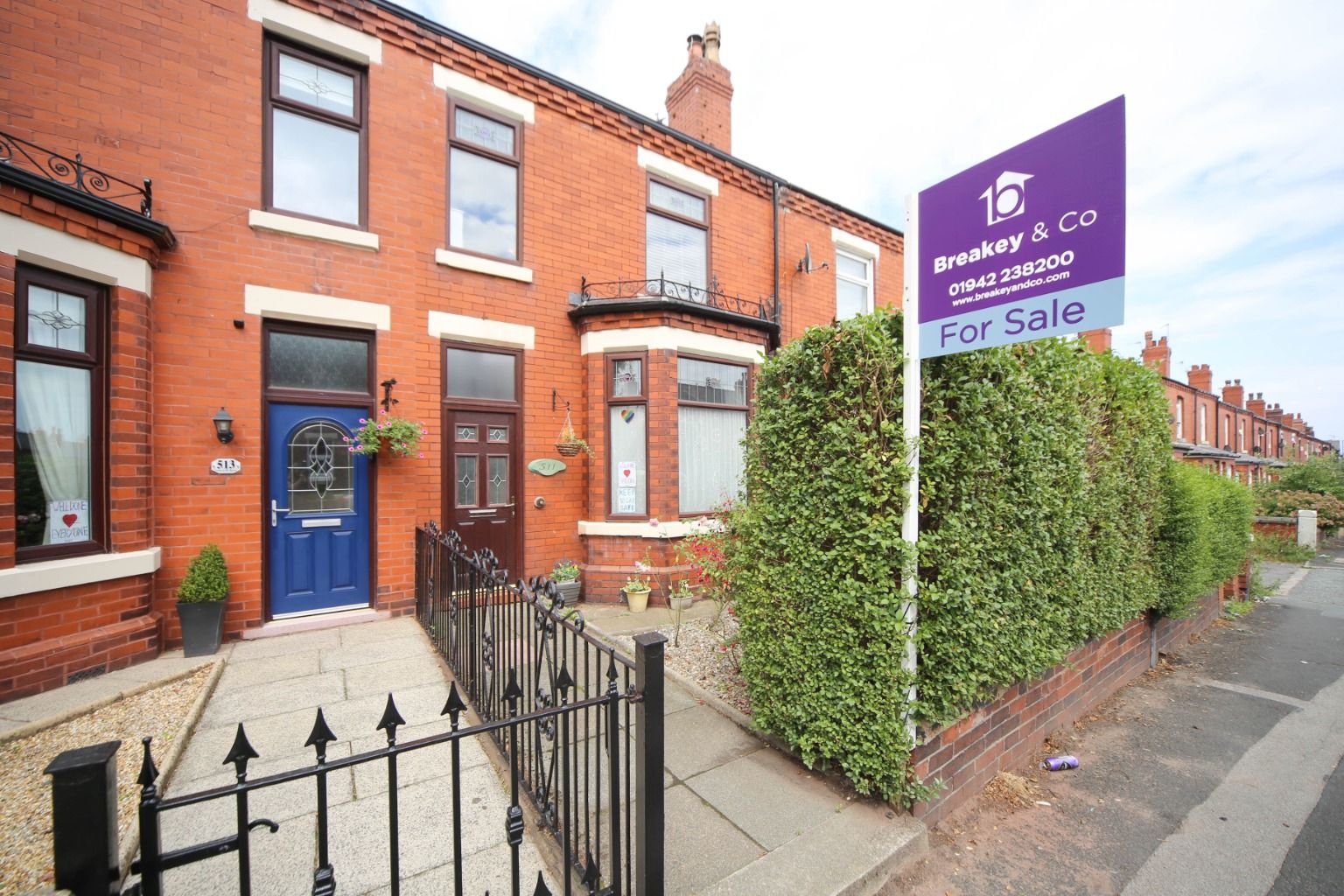 4 bed terraced house for sale in Ormskirk Road, Wigan, Greater