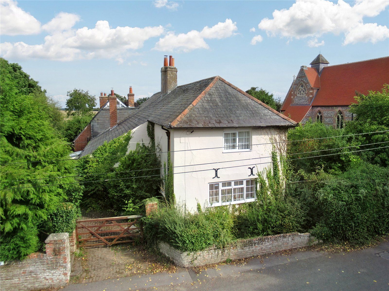 2 bed semidetached house for sale in Shop Lane, Leckhampstead, Newbury