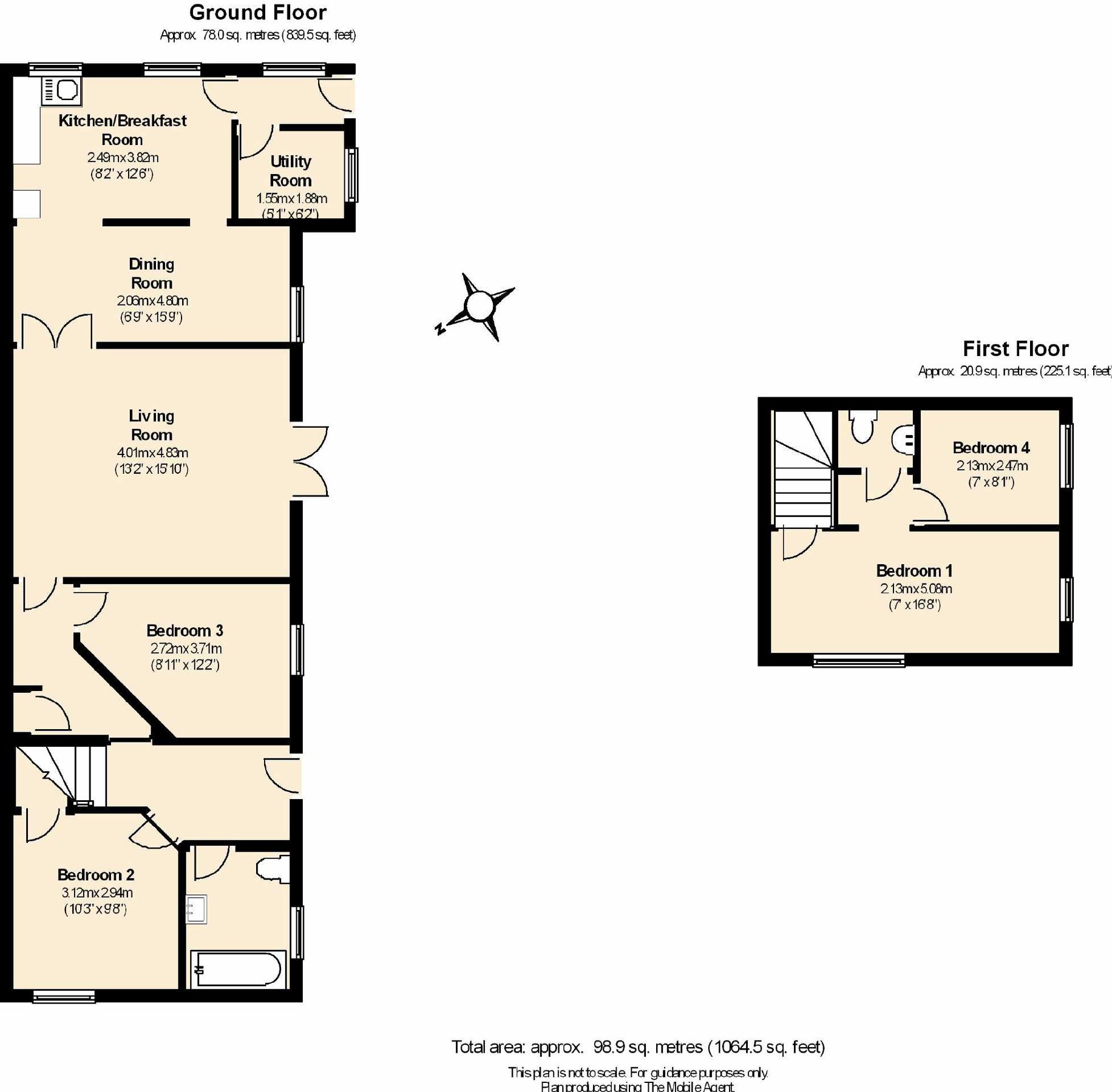 4 bed semidetached house for sale in Church Road, Leckhampton