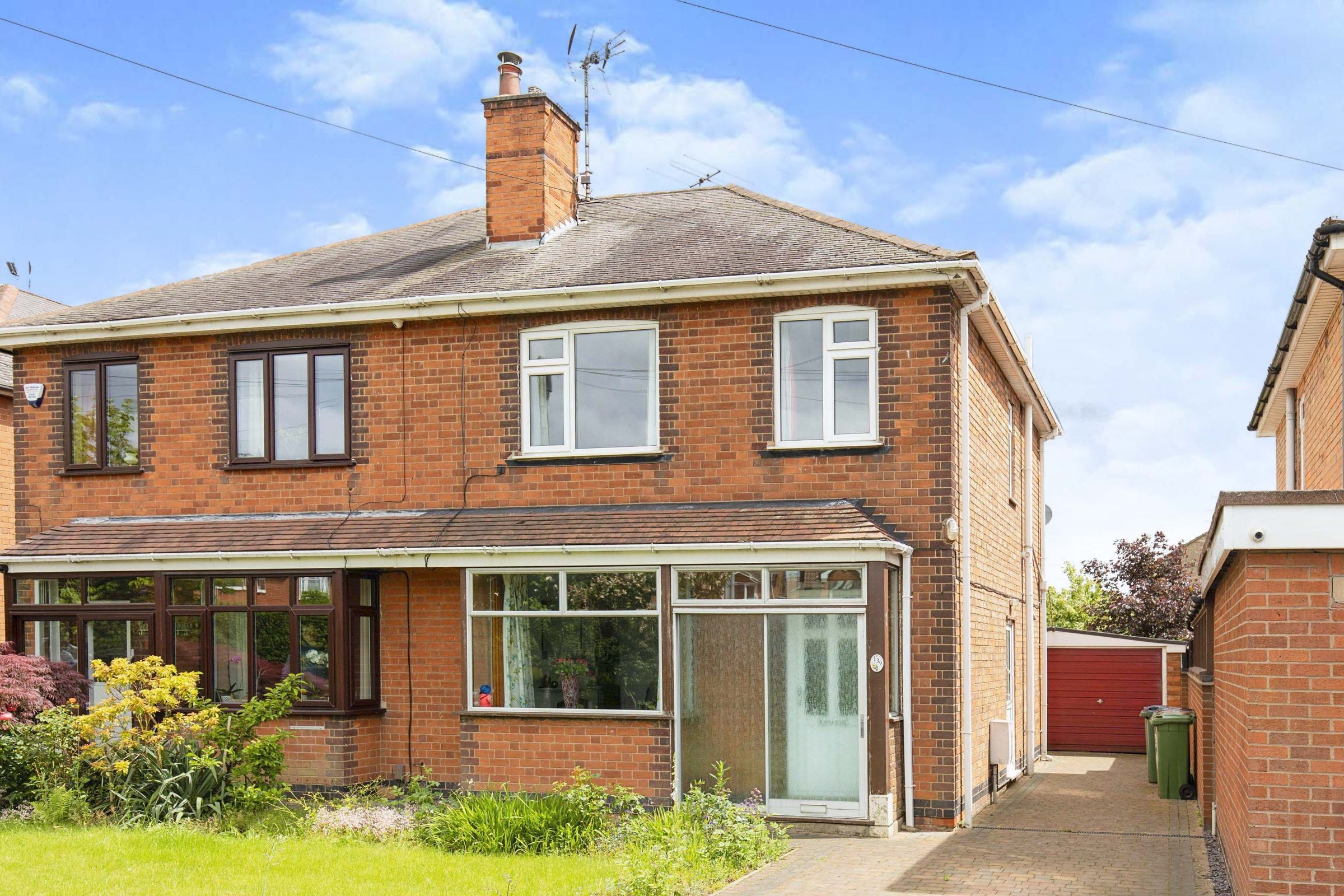 3 bed semidetached house for sale in Little Glen Road, Glen Parva