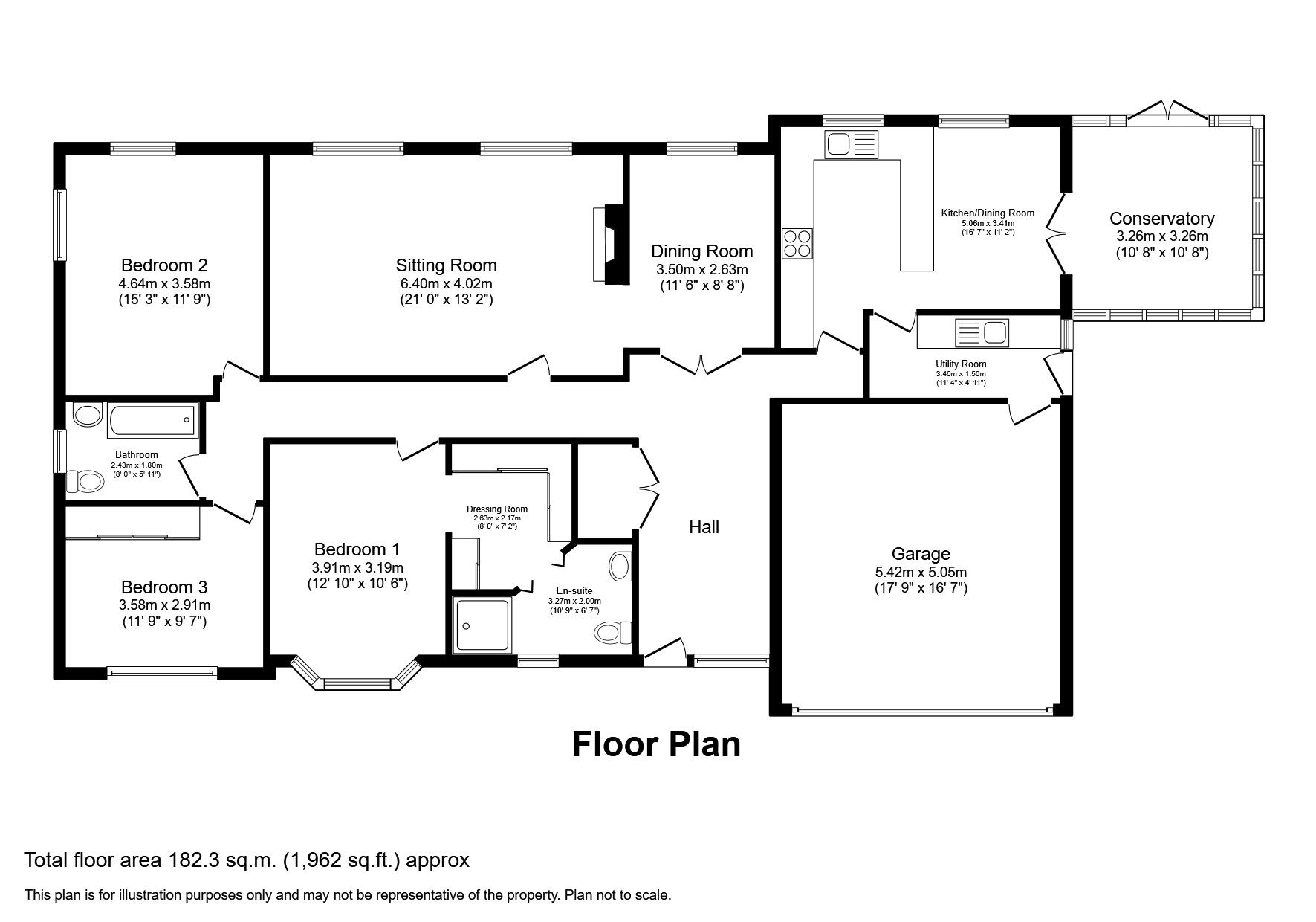 3 bed bungalow for sale in Rookwood Gardens, Rothbury Road