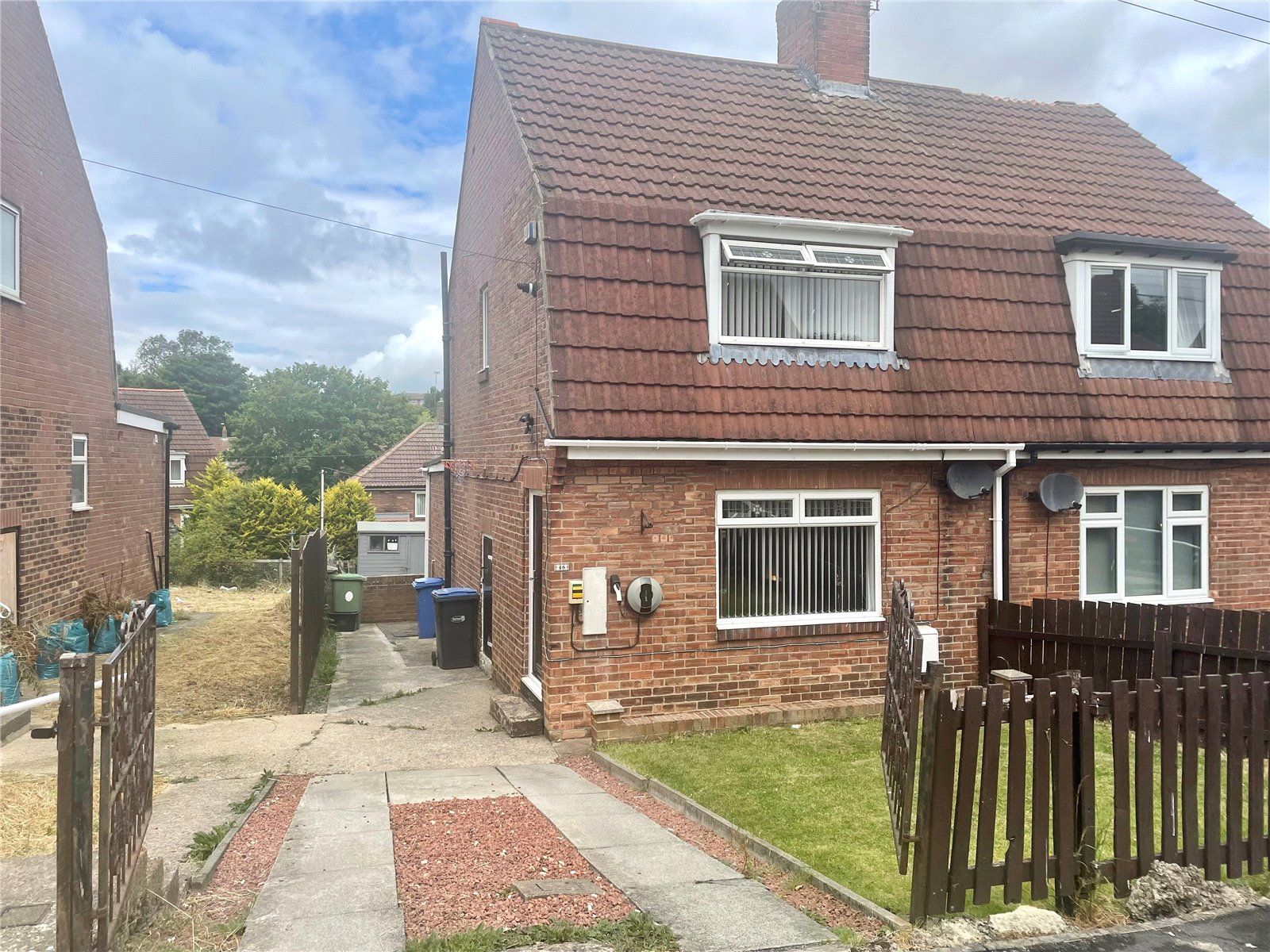 2 bed semidetached house for sale in Ruskin Crescent, Thornley, Durham